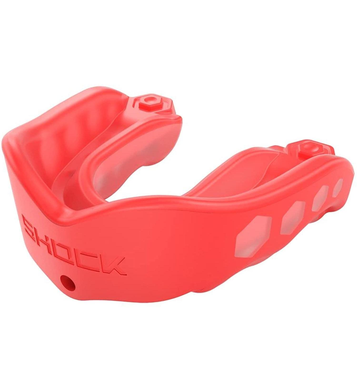 Shock Doctor Kid's Gel Max Mouth Guard Youth Red | Flavour Fusion for Ultimate Protection - Buy Online on GoSupps.com