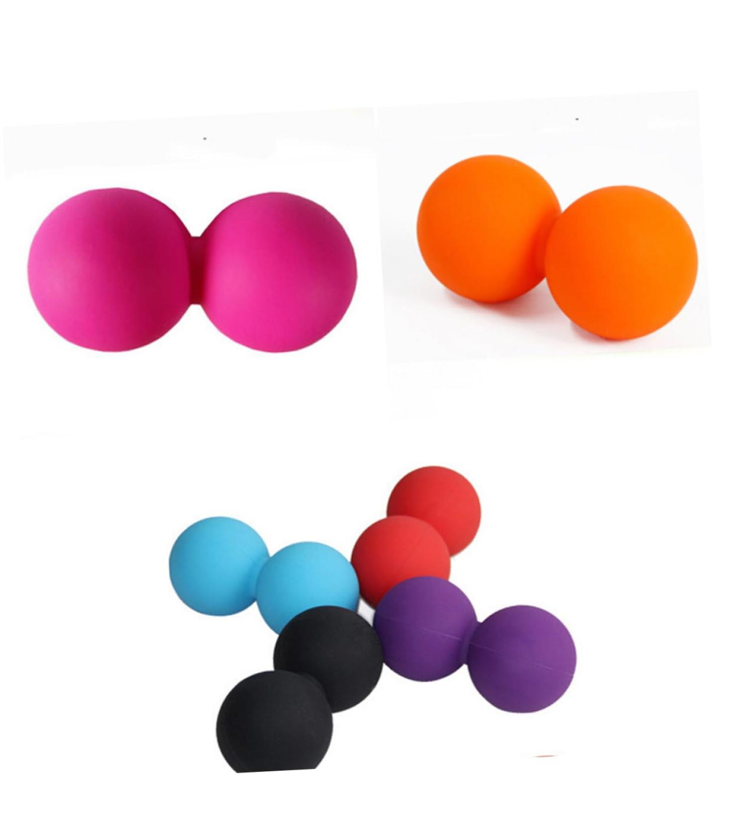 Fomiyes Peanut Ball Massage Ball - Perfect for Pilates & Yoga | Soothe Sore Muscles & Enhance Recovery - Buy Online on GoSupps.com