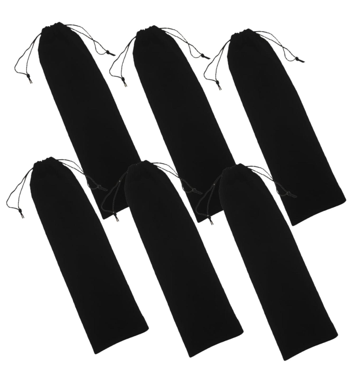 Uonlytech 6pcs Hair Dryer Travel Bag Hair Tools Cover Curler Curling Flannel Hair Accessories Travel Case - Buy Online on GoSupps.com