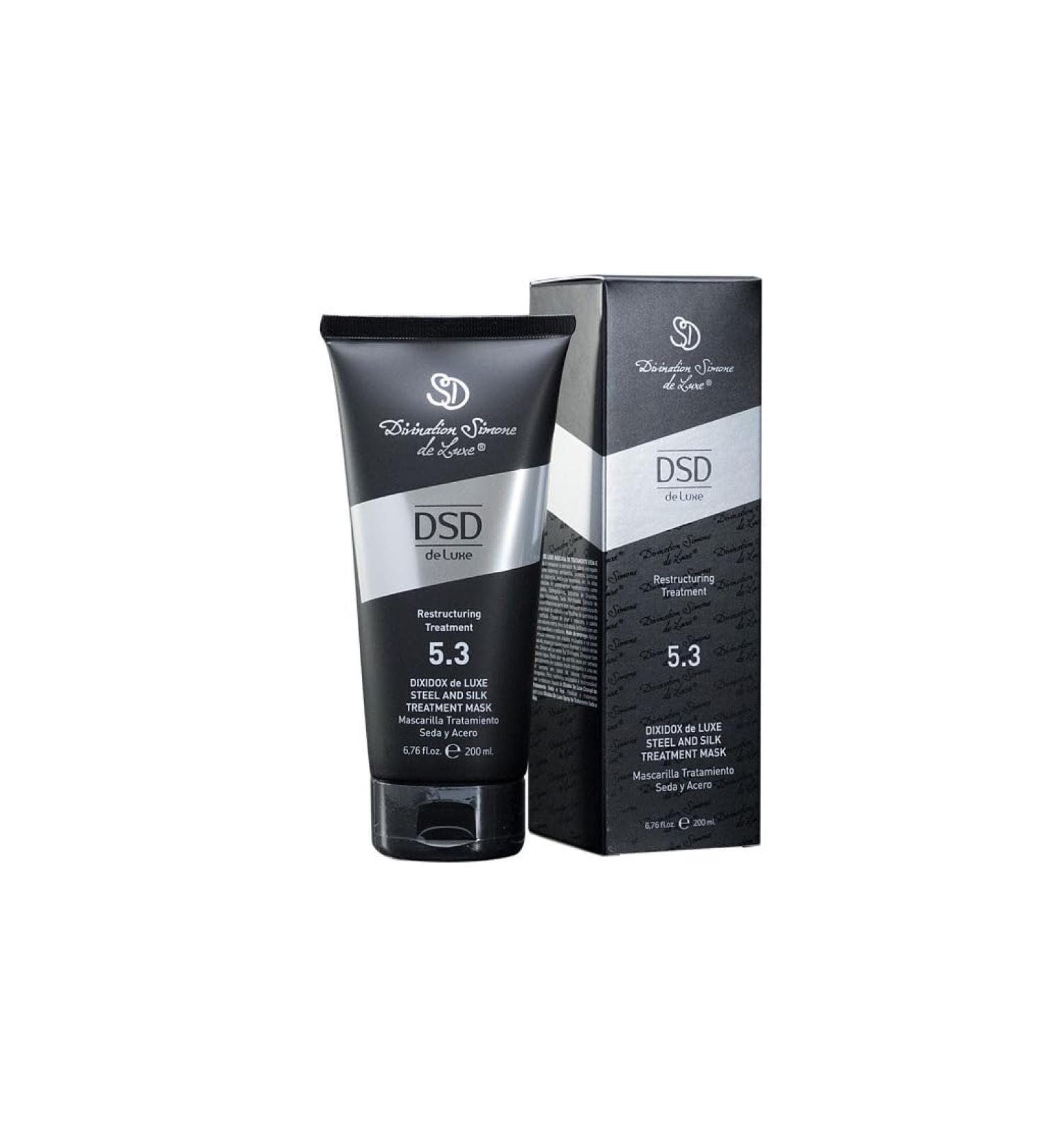 DSD de Luxe Dixidox Steel & Silk Treatment Mask 200 ml - Revitalize Your Hair | International Shipping Available - Buy Online on GoSupps.com