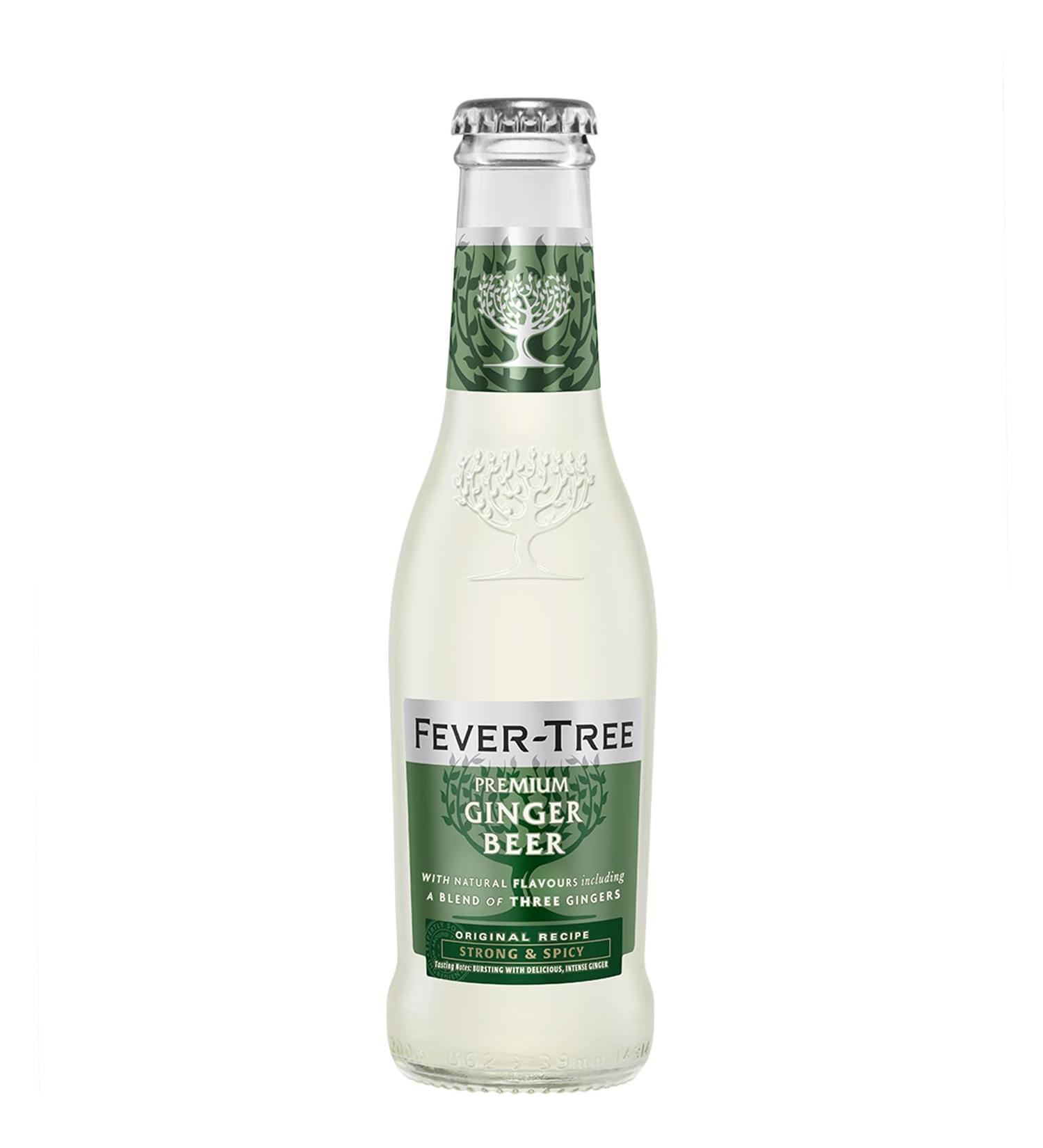 Fever-Tree Ginger Beer 4 x 200 ml - Pack of 6 (24 Bottles) | Buy Internationally Online - Buy Online on GoSupps.com