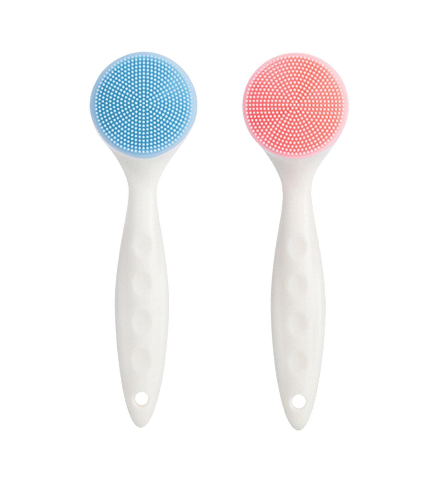 Face Wash Brush - Manual Silicone Skin Wash Brush Face Scrubber Manual for Massaging Makeup Skincare Removal Frifer - Buy Online on GoSupps.com