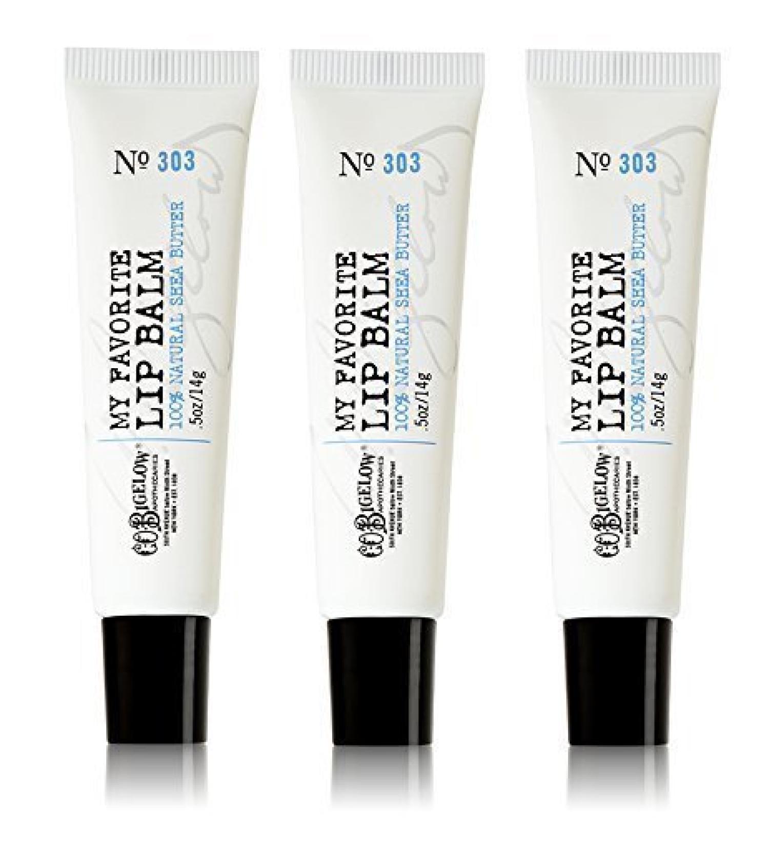 Lot of 3 C.O. Bigelow My Favorite Lip Balm No 303 .50 oz by C.O. Bigelow