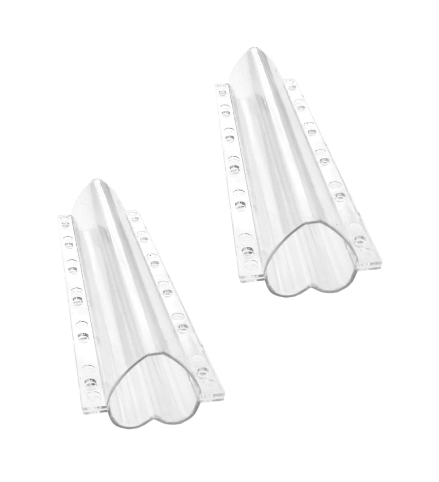 SUPVOX 2pcs Tool Molds- Shape Stereotypes Plastic Moulds Stencil Fruit Yard Shaped Heart Cake - Buy Online on GoSupps.com