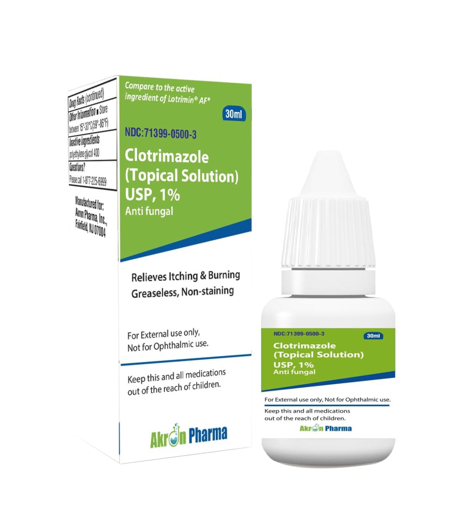 CLOTRIMAZOLE 1% Solution 30ml