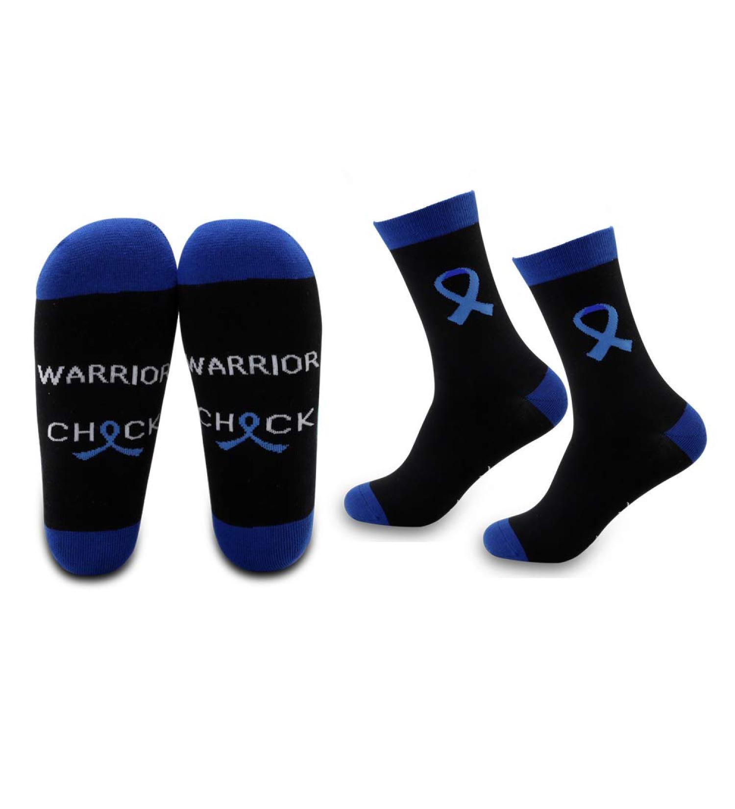 Warrior Chick Diabetic Socks: G2TUP Blue R Support Diabetes Gift - Medical Alert for Diabetic Emergencies - Buy Online on GoSupps.com