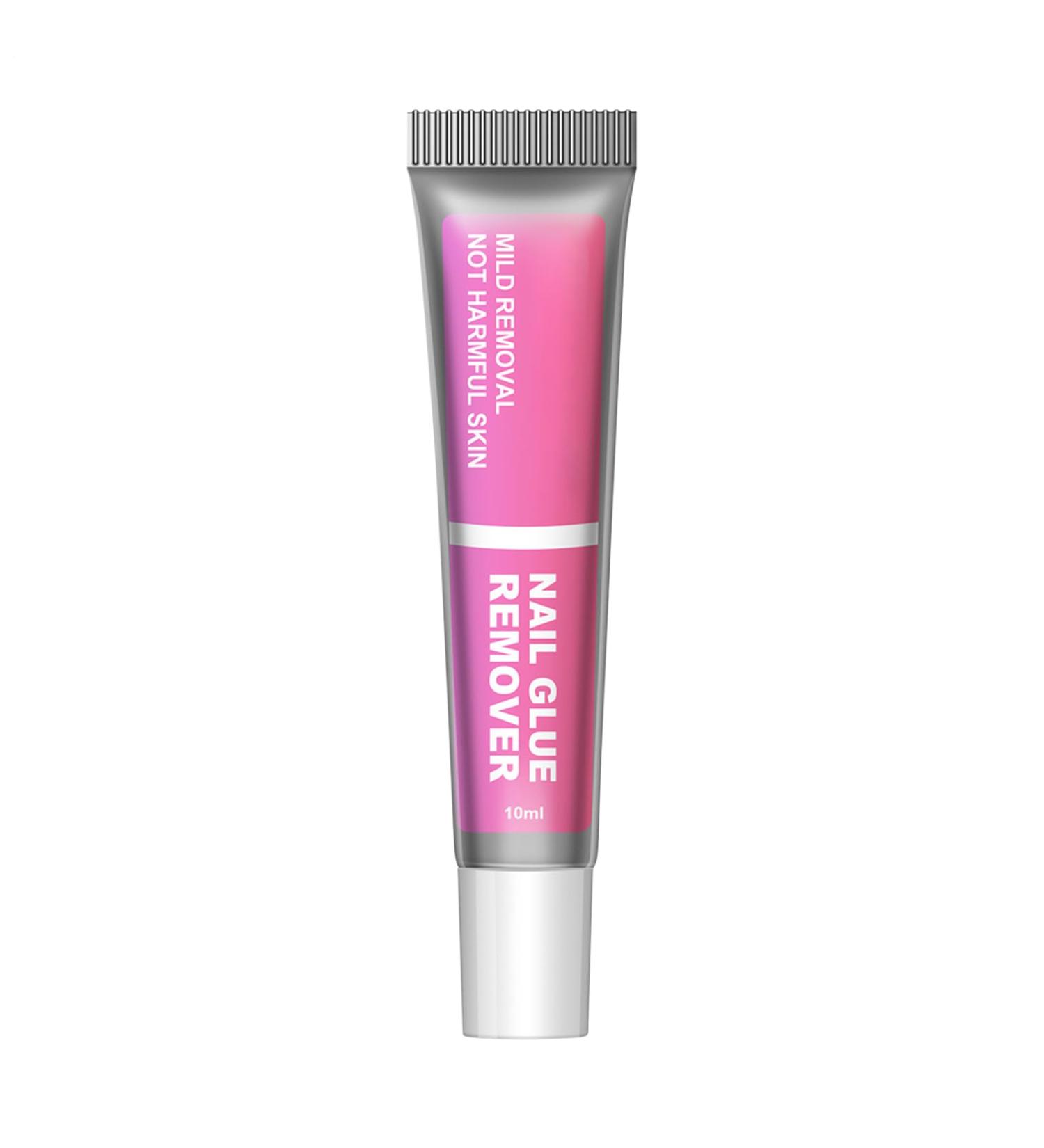 Self-Adhesive Nail Polish Remover | 10ml Gel Nail Glue Remover - Solid Adhesive Remover Cleaning Solution for Home Salon and Travel - Buy Online on GoSupps.com
