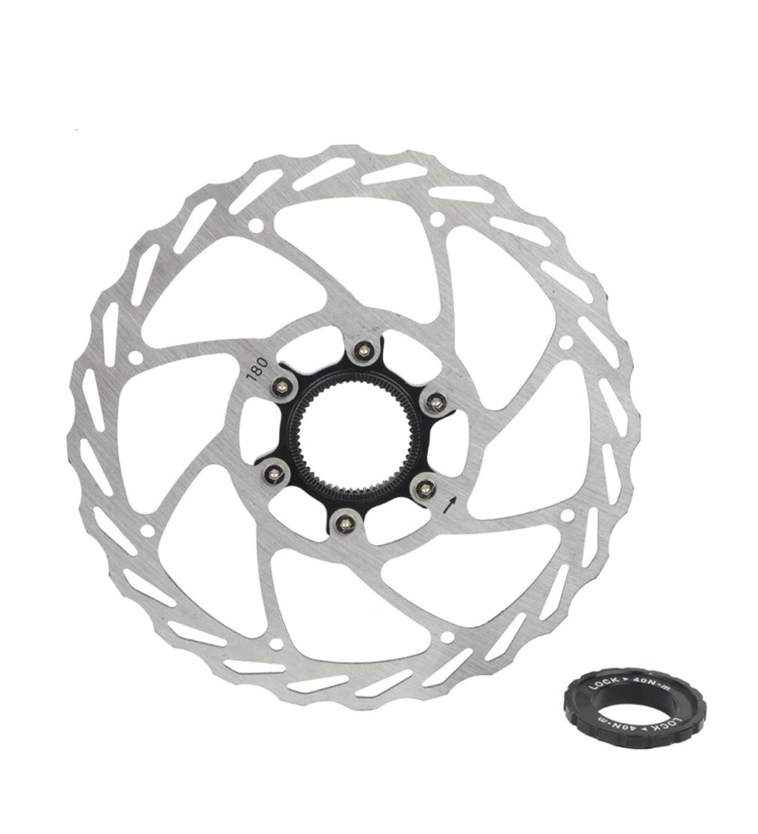 LSRRYD Bike Centerlock Rotor 140mm Stainless Steel Brake Disc - Silver - Buy Online on GoSupps.com