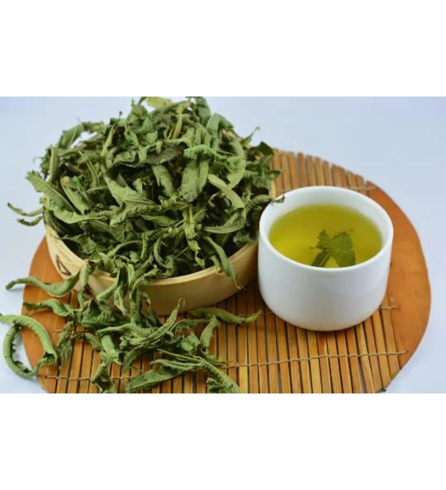 Lemon Verbena dried leaves organic Verveine whole leaves organic 50gm non GMO product of Morocco - Buy Online on GoSupps.com
