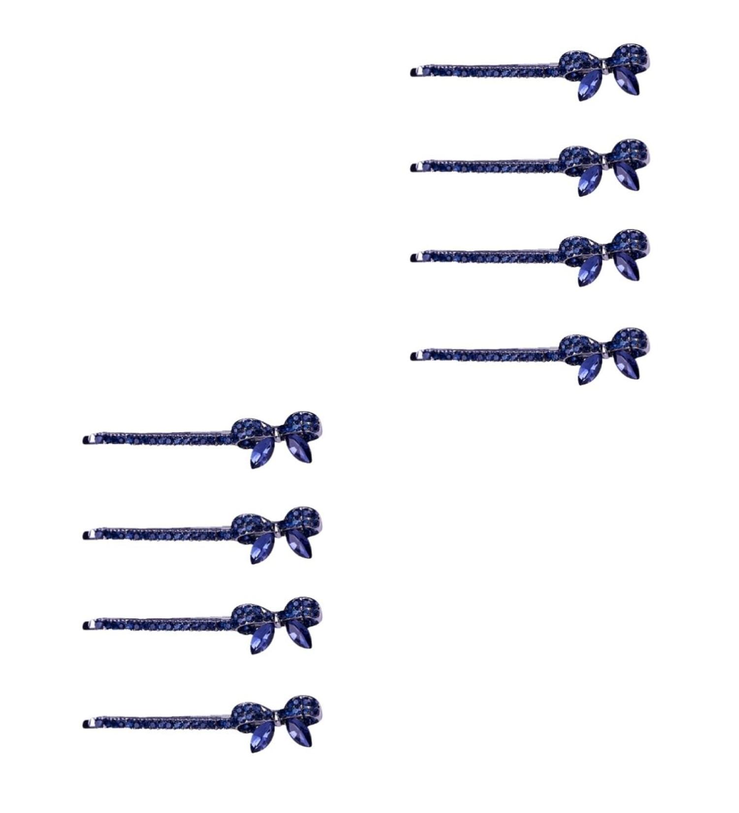 minkissy 4 Pairs Flower Hair Clips for Women Fancy Hair Clips Rhinestone Hair Clips Hair Barrettes for Women Bridal Side Hairpin Girls Hairpin Wedding Hairpin Crystal Side Clip Bride - Buy Online on GoSupps.com