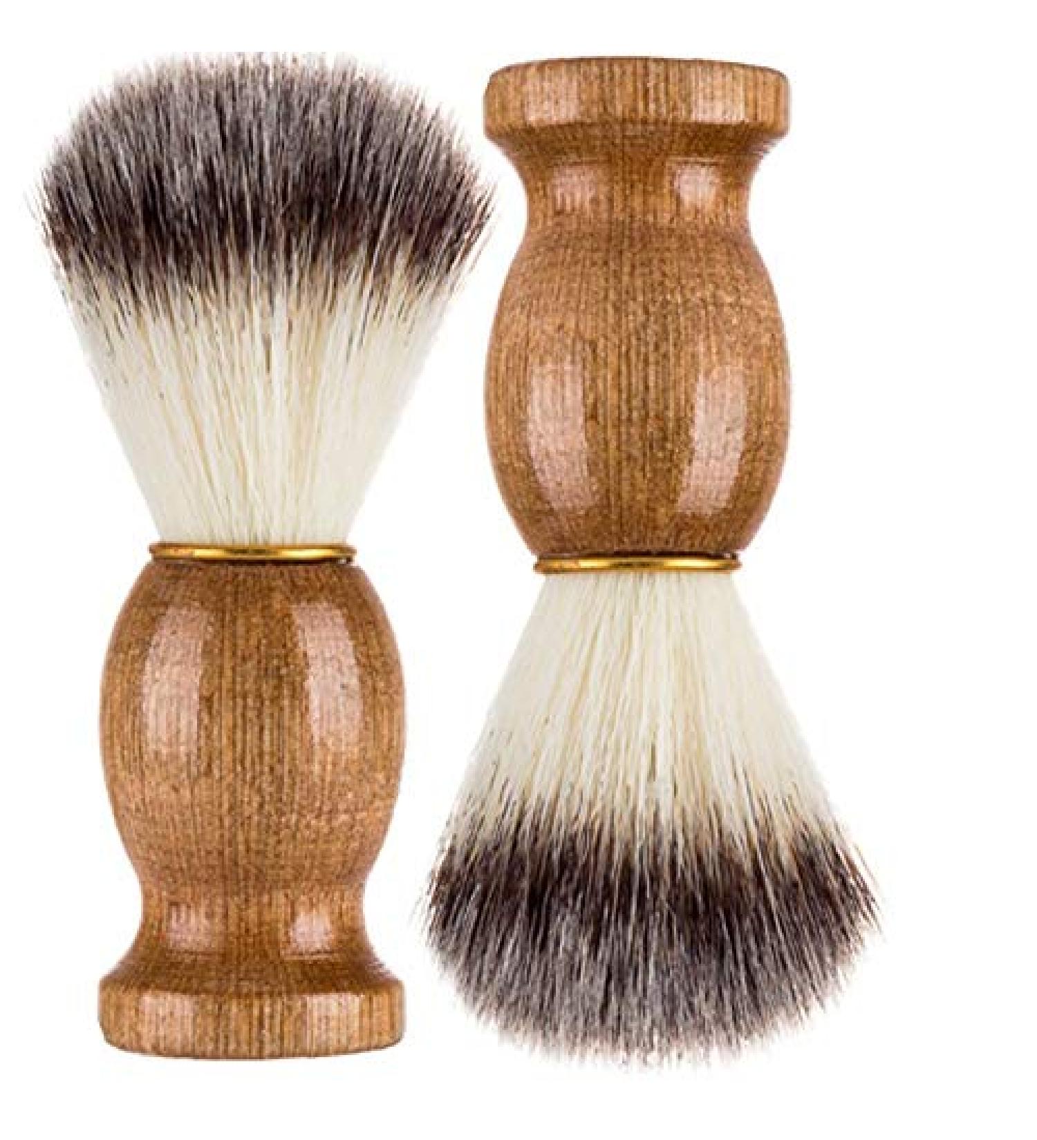 AILIFE Badger Hair Shaving Brush for Men | Premium Barber Tool with Wood Handle | Perfect for Facial & Beard Care | International Shipping - Buy Online on GoSupps.com