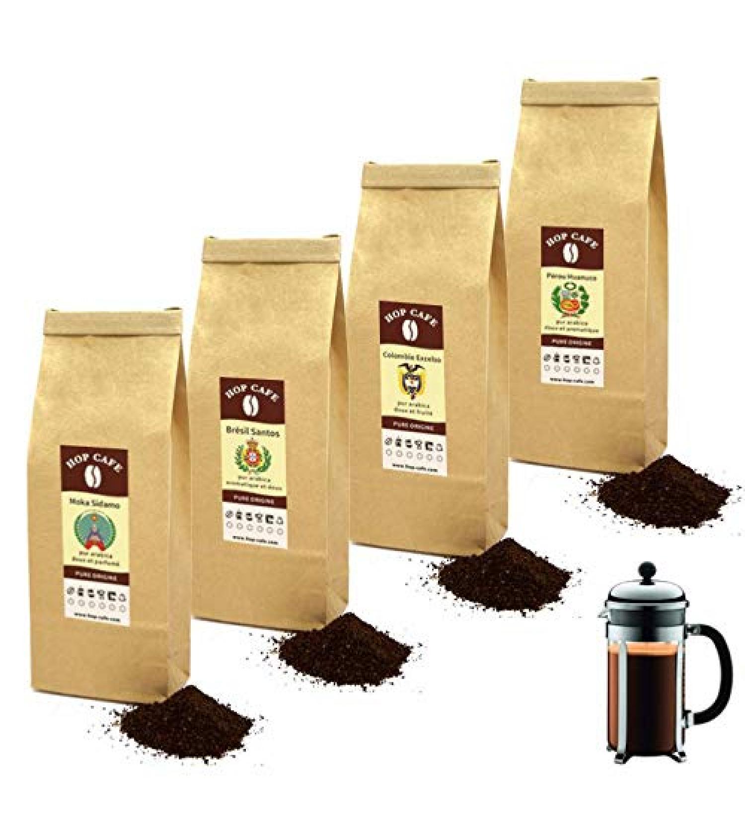 Offre D couverte Caf s Doux Moulus pour Cafeti re Piston - medium_roast - 4 x 125g