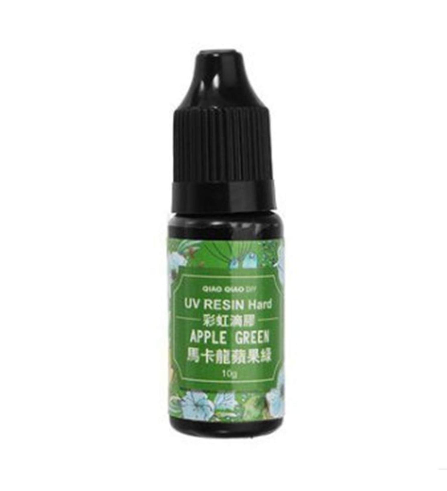 EsportsMJJ 10 g UV Hard Resin Ultraviolet Light Healing Activated Glue 18 Colours - Apple Green - Buy Online on GoSupps.com