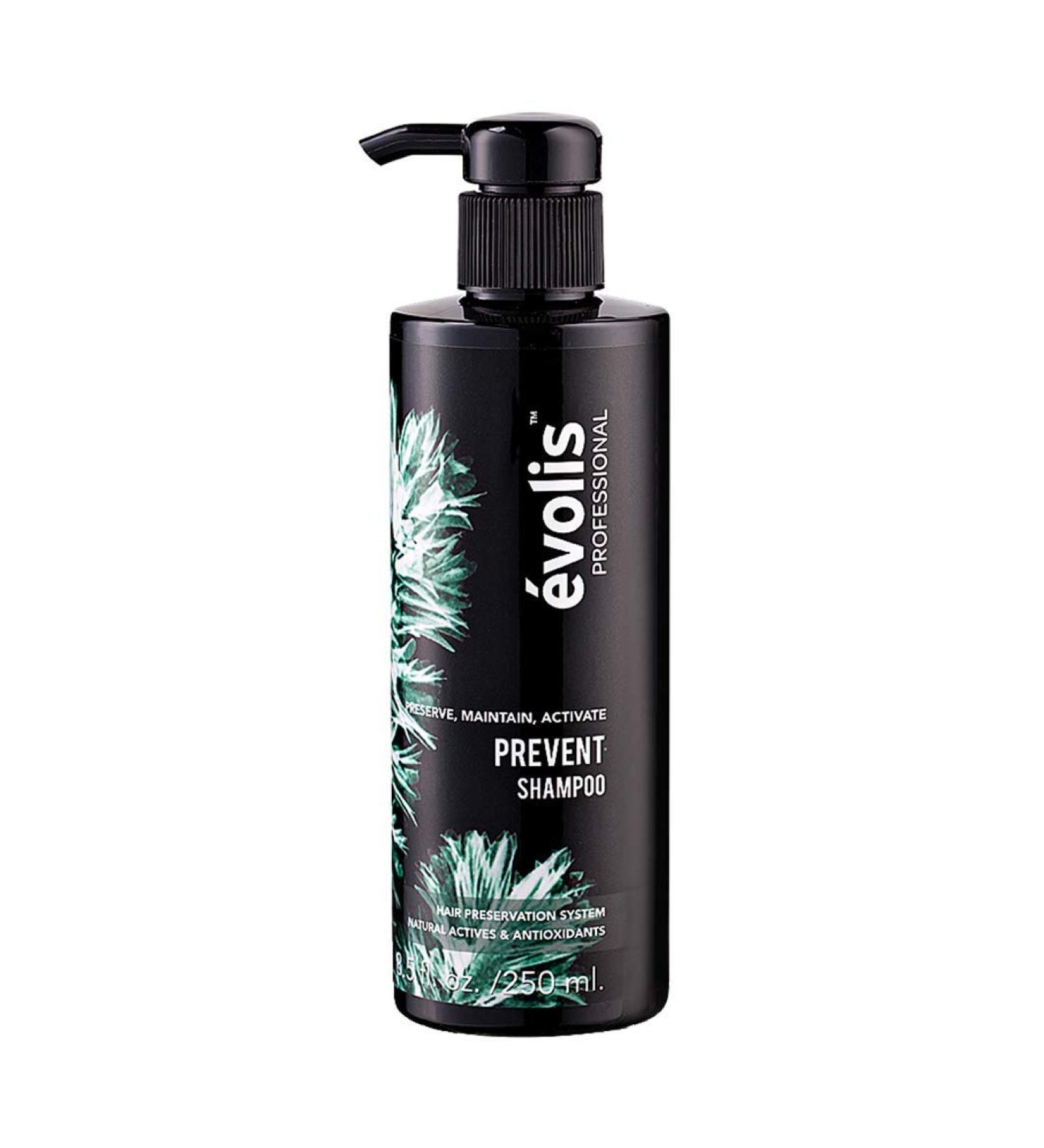 évolis Prevent Anti-Aging Shampoo | Natural Hair Loss Treatment for Men & Women | Sensitive Dry Scalp & Oily Hair Solution - 8.5 fl oz - Buy Online on GoSupps.com