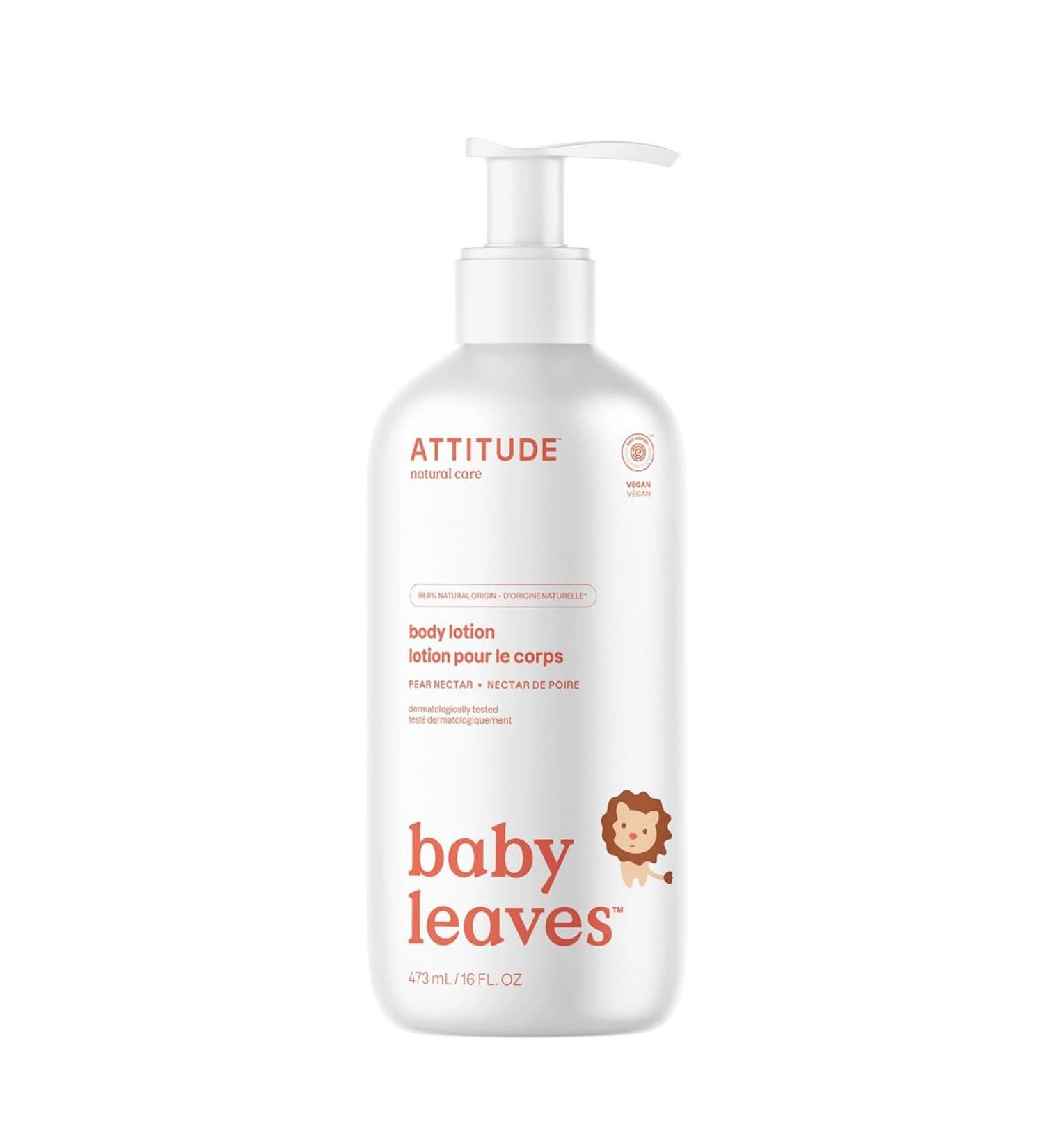  ATTITUDE Attitude Baby Leaves Pear Nectar Body Lotion 473ml - Buy Online on GoSupps.com
