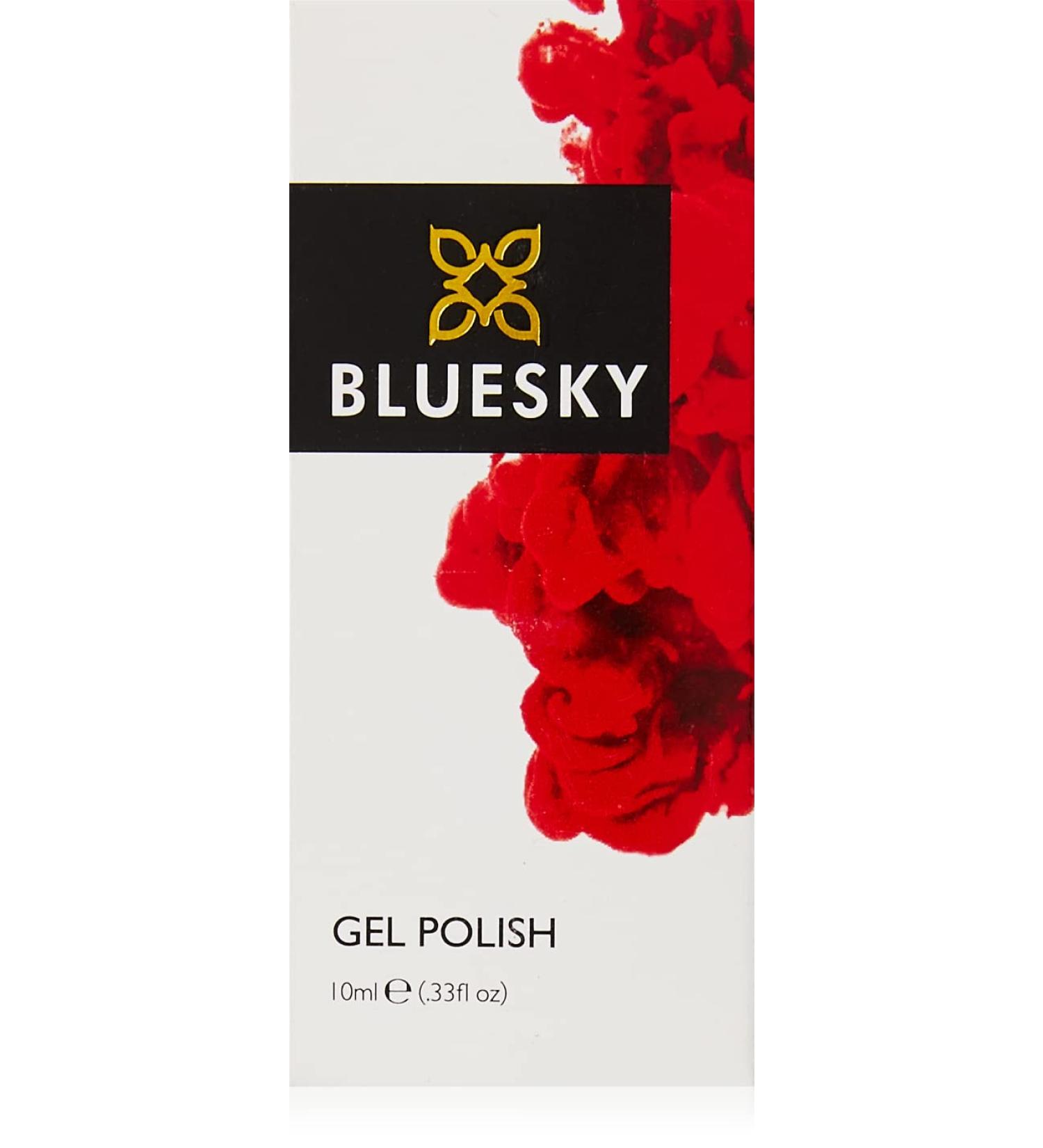 Bluesky Mint Blue Chunky Glitter DAZZLING - BLZ49 - UV/LED Soak Off Gel Nail Polish 10ml + 2 Diva World Shine Wipes for FREE - Buy Online on GoSupps.com