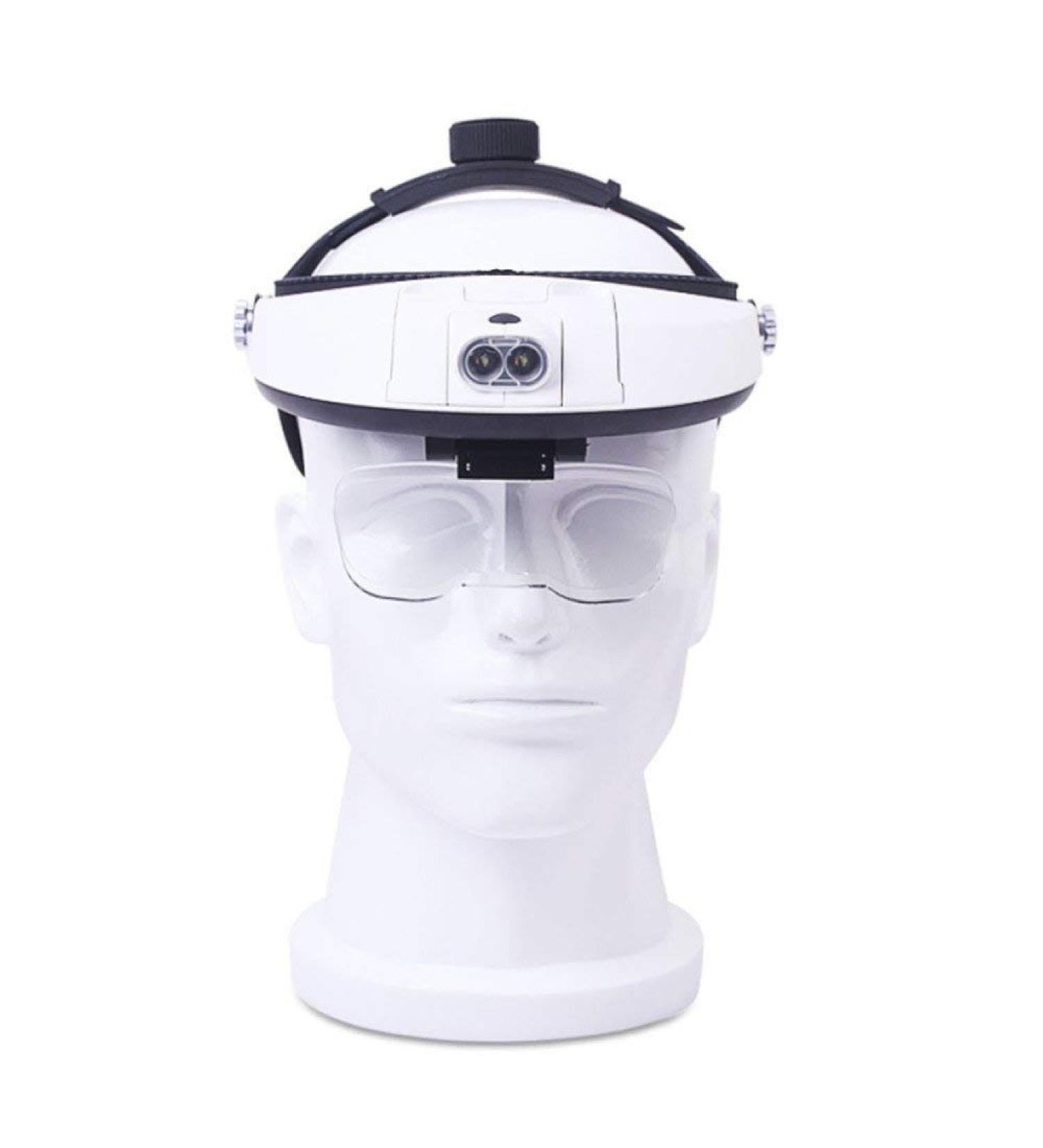 (1.0X/1.5X/2.0X/2.5X/3.5X) HD Illumination Magnifier for Elderly Youth Reading Books Mobile Phone Clock Repair White Made in China - Buy Online on GoSupps.com