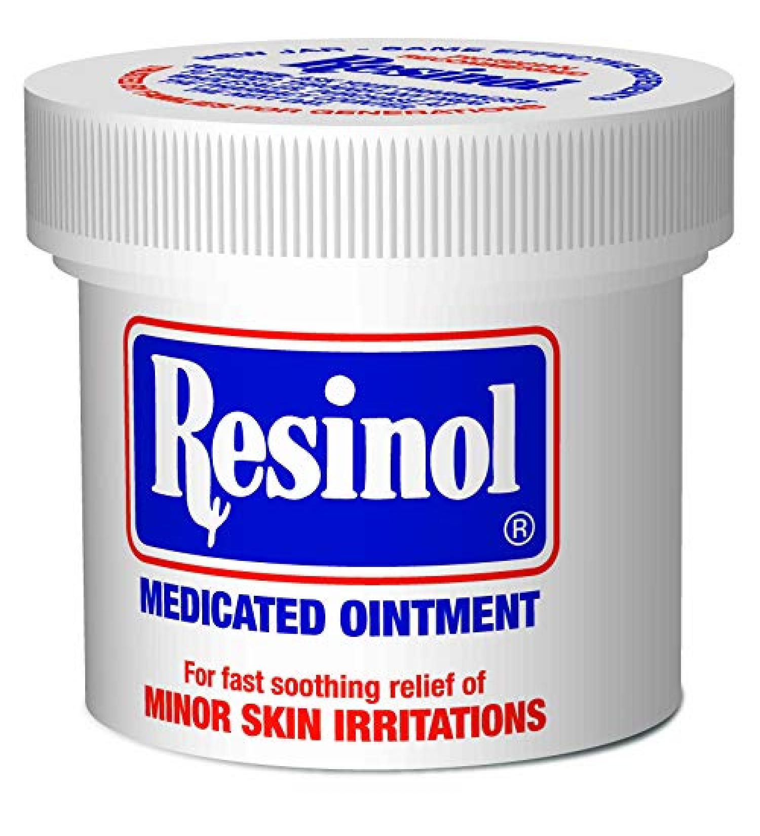 Resinol Medicated Ointment - Pain Relief & Skin Irritation Protection - 3 oz - Buy Online on GoSupps.com