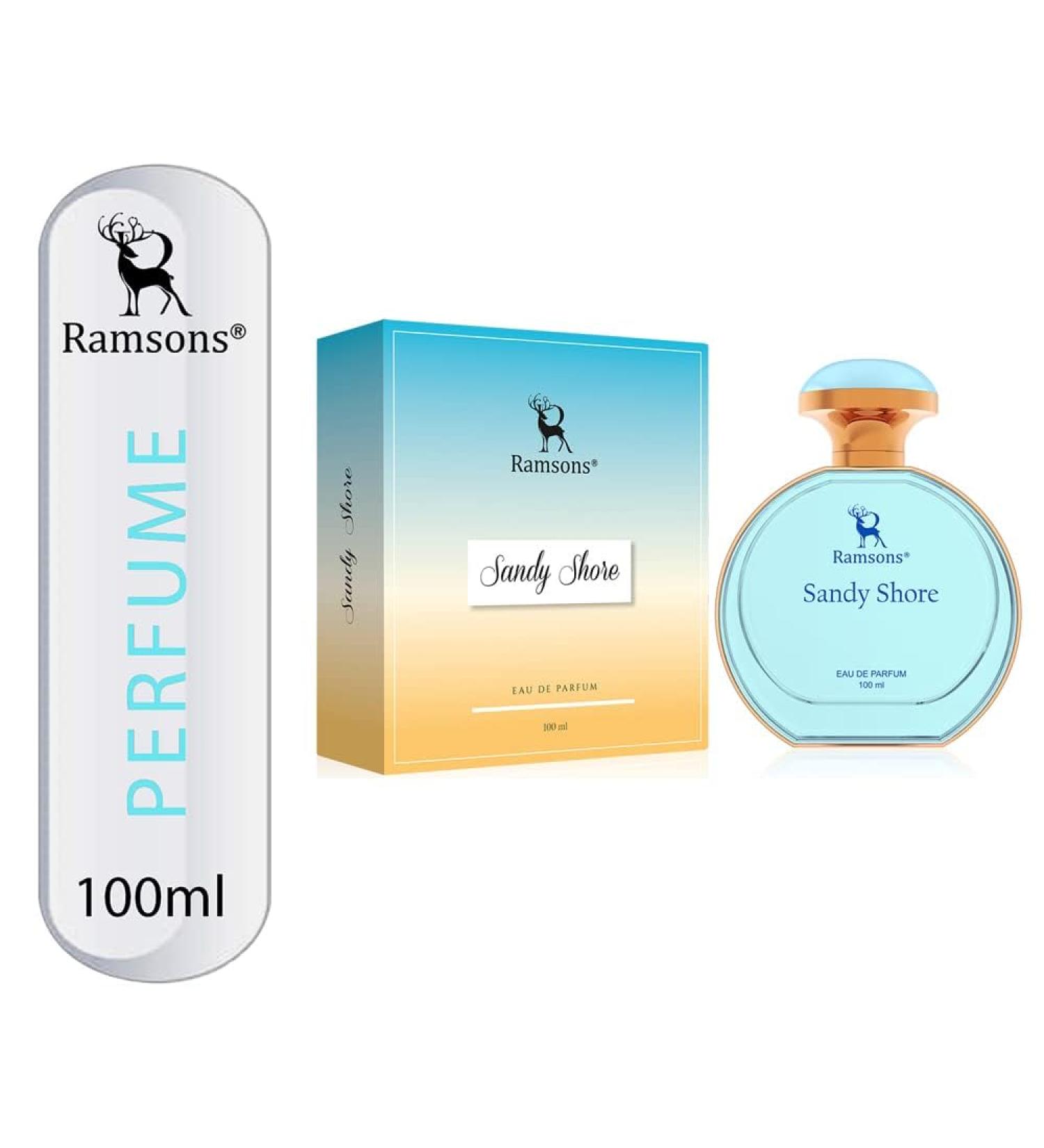 Eau De Parfum | 100 ML | Perfume For Women | TN - Mint Lavender Bergamot Mandarin orange Lemon | MN - Sea grass Ginger Jasmine Rose | BN - Musk Sandalwood Cedar - Buy Online on GoSupps.com