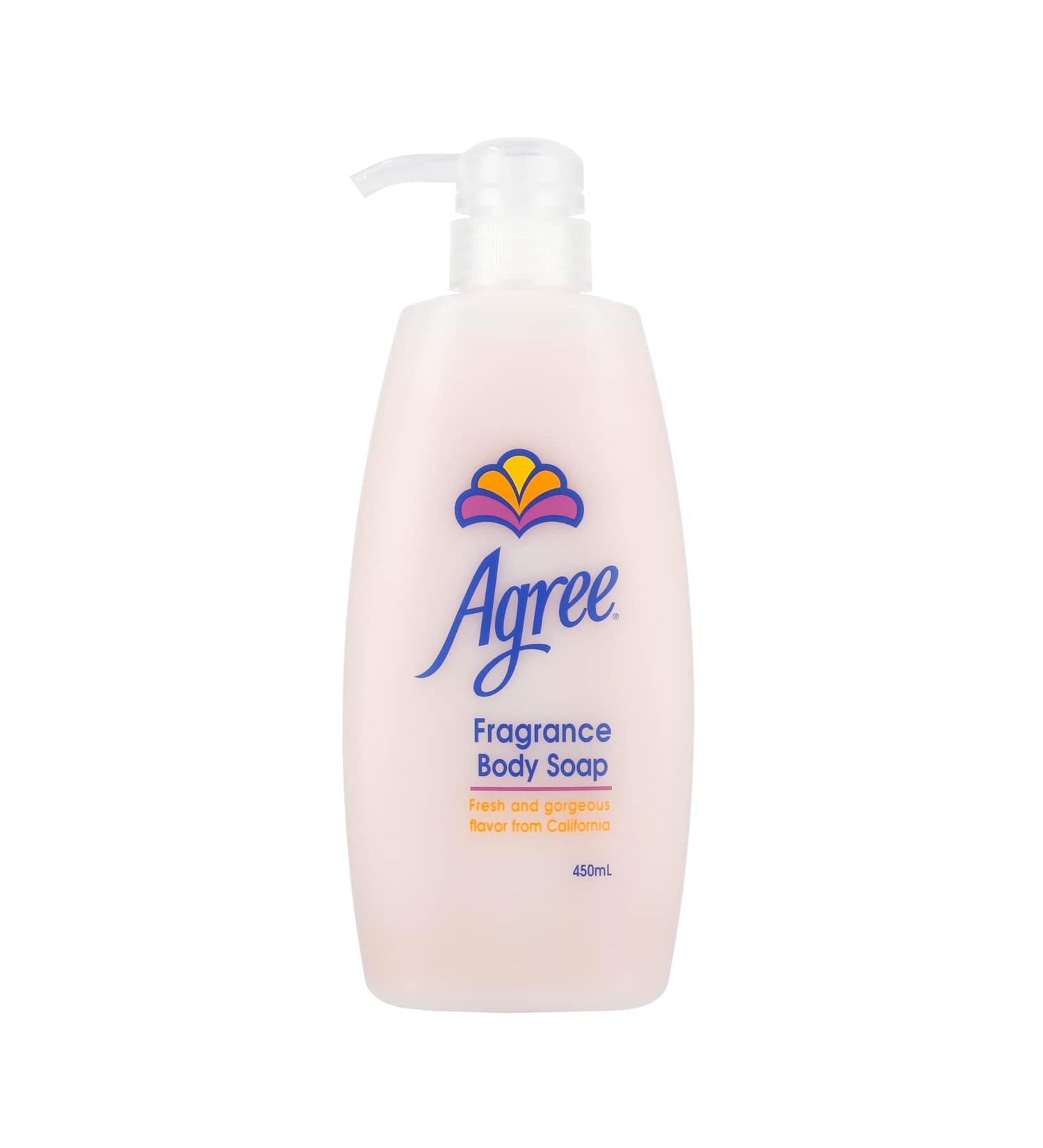 Agree Fragrance Body Soap 450ml - Refreshing and Nourishing Cleanser - Buy Online on GoSupps.com