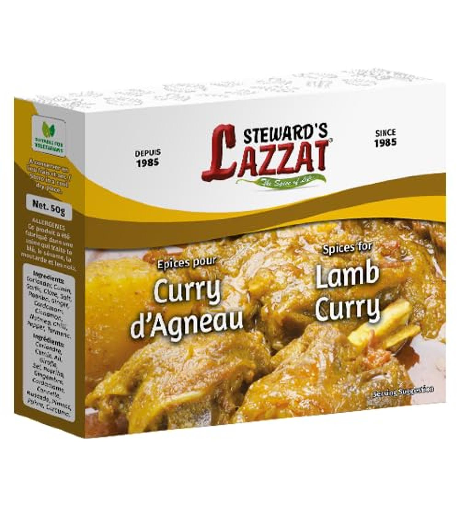 Steward's Lazzat - Spices (Lamb Curry)