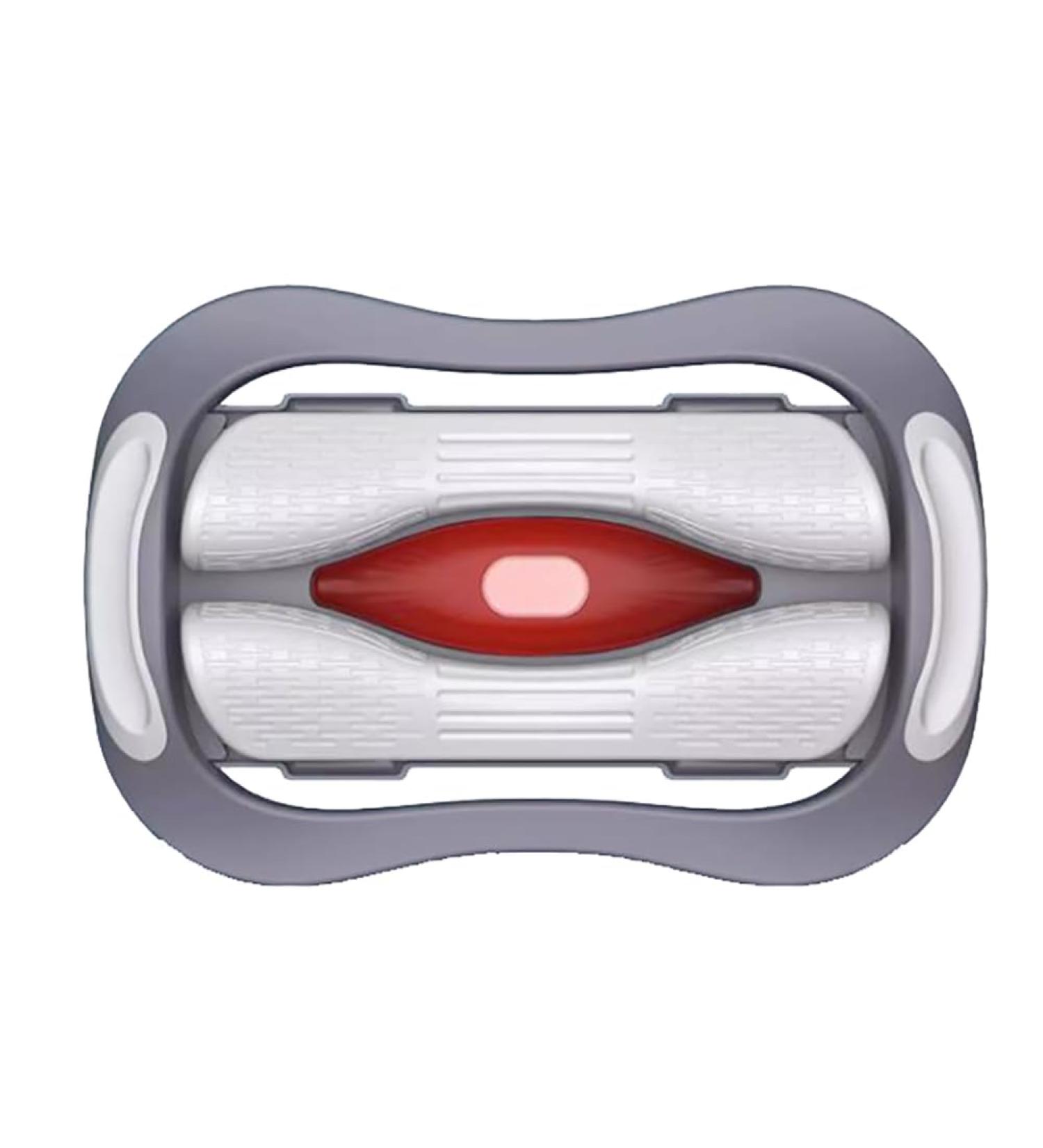 RKXKJ Electrical Backrest - Spine Traction & Vibration Relief | 3 Heat Levels for Waist Fatigue Relief - International Shipping Available - Buy Online on GoSupps.com