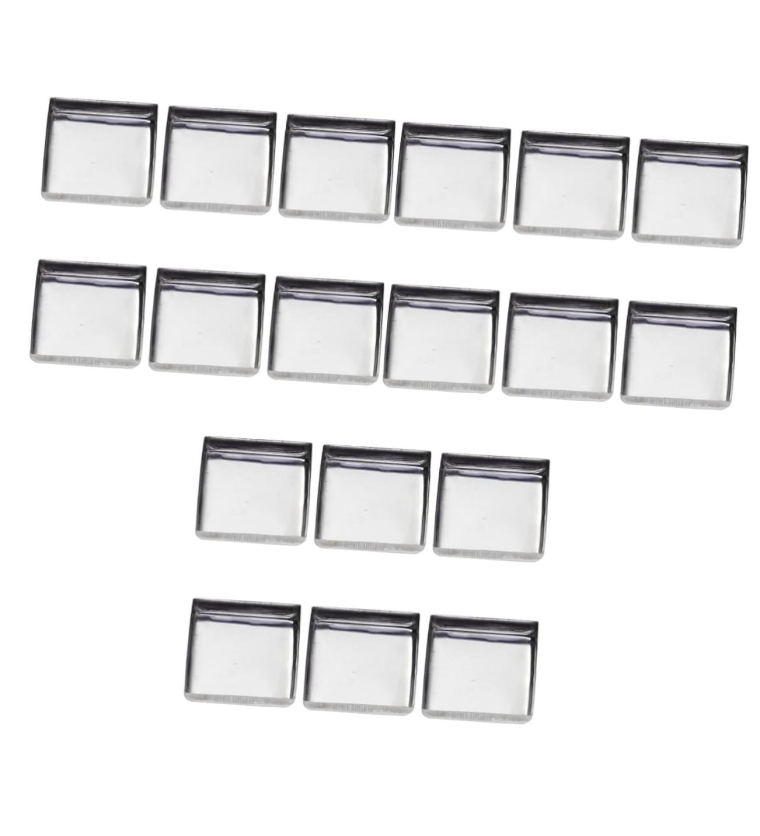 FOMIYES 180 Pcs Square Magnets Empty Pans for Eyeshadow Empty Eyeshadow Tin Pan Sample Makeup Metal Mx3pcs As Shownx3pcs - Buy Online on GoSupps.com