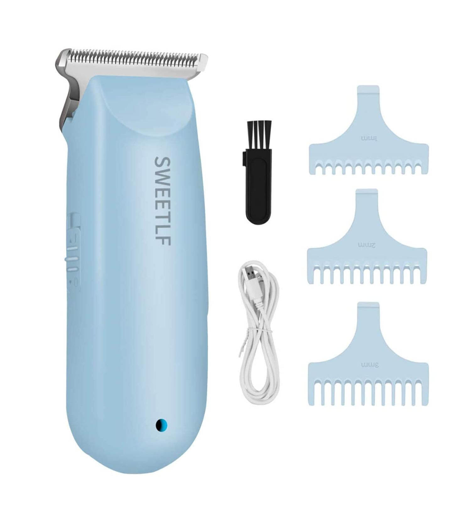SweetLF Silent Cordless Hair Trimmer Kit - Portable & USB Rechargeable - Buy Online on GoSupps.com