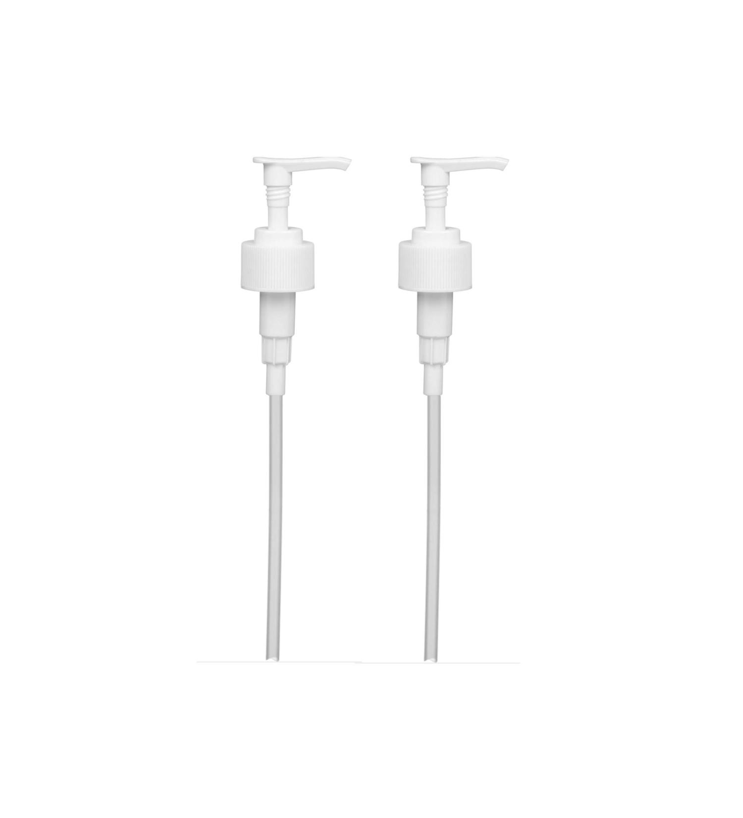 White Soap and Lotion Pump for 32oz Castile Bottles | 28/410 Neck | 2 Pack - Perfect for Easy Dispensing - Buy Online on GoSupps.com