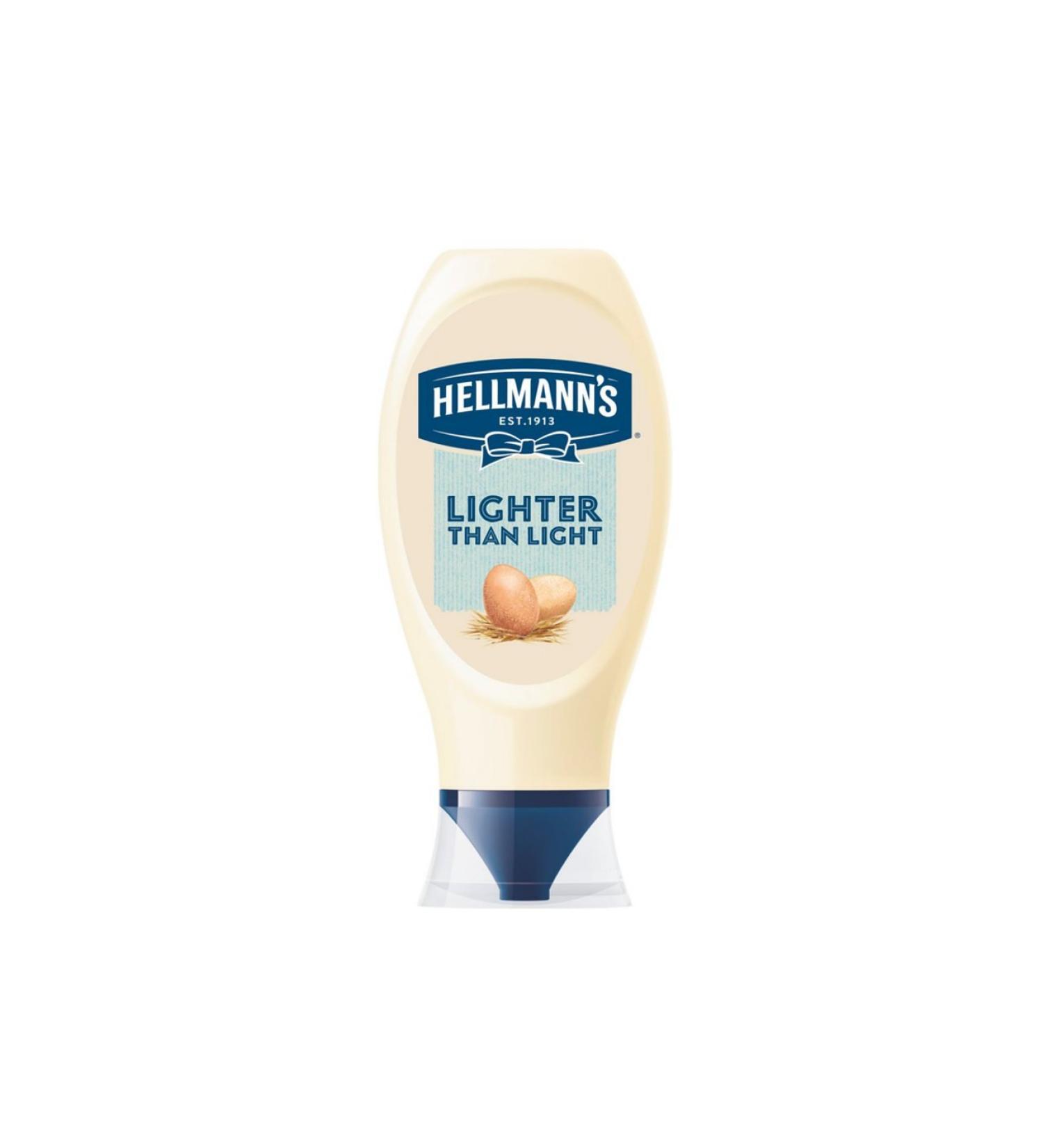 Hellmann's Hellmann's Plus Light Than Light Mayonnaise Squeezy 430 ml