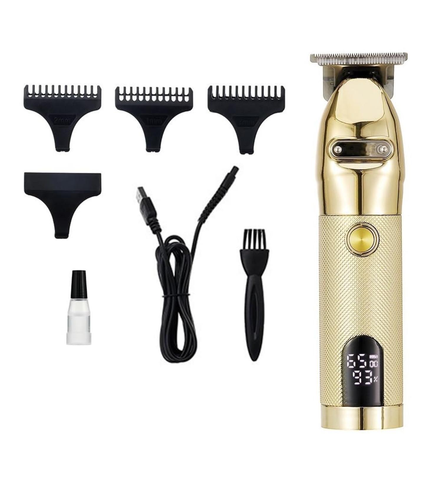 Pro Hair Clipper Electric Hair Clipper High Power Shaver LCD Rechargeable Metal Clipper Electric Hair Clipper - Buy Online on GoSupps.com