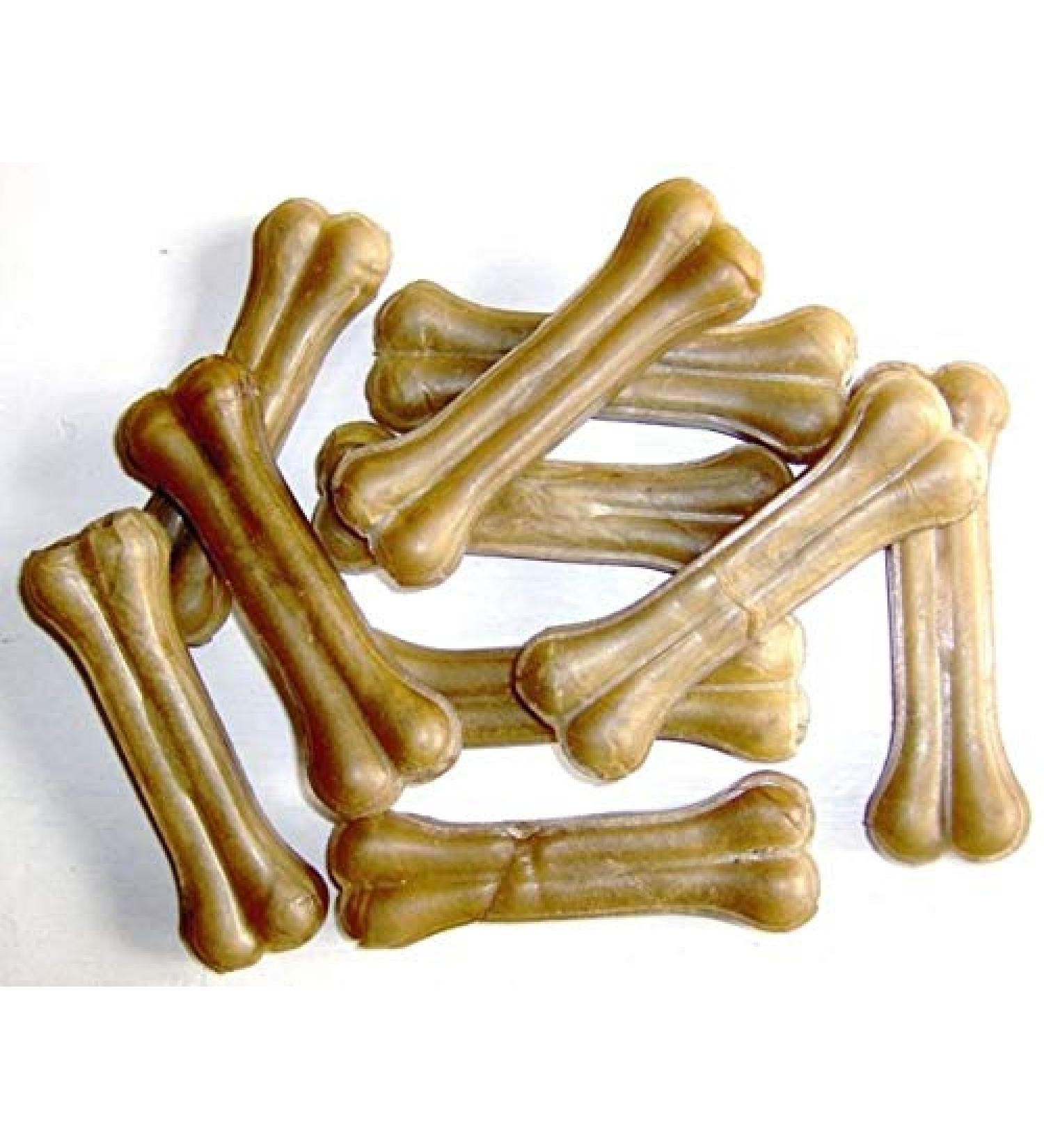 Classic For Dogs Natural Rawhide Chews Pressed Knuckle Bones 12" (305mm) x10 - Buy Online on GoSupps.com