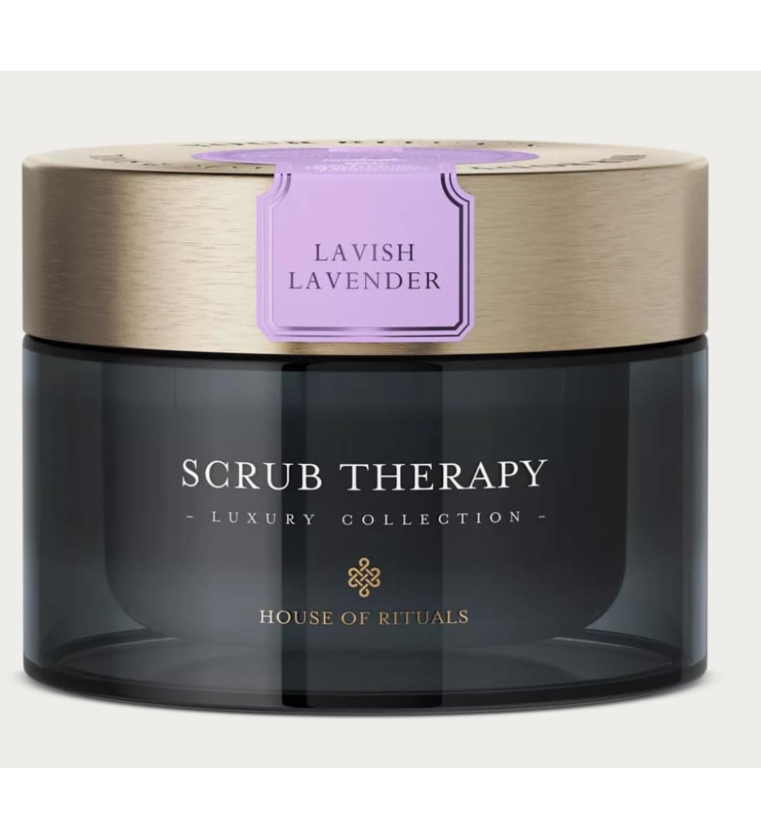 RITUALS Scrub Therapy Collection Lavish Lavender Body Scrub luxury Collection 220ml - Buy Online on GoSupps.com