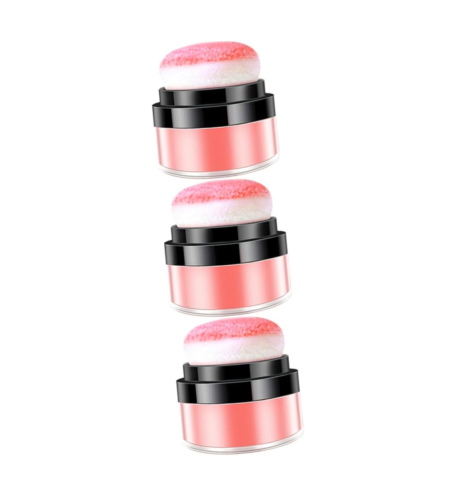 FOMIYES 3pcs Oil Control Cushion Blush Creme Blush Makeup Face Shimmer Blush Powder Blush Blusa Plastic - Buy Online on GoSupps.com
