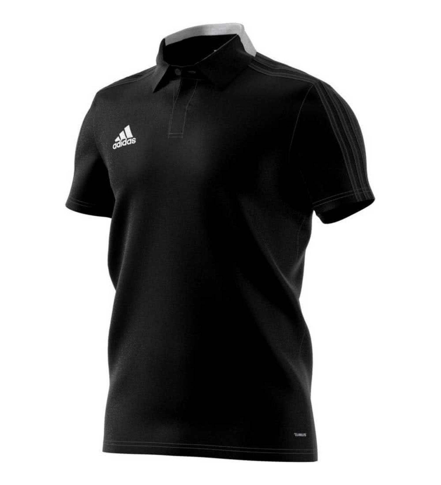 adidas Kids Condivo 18 Polo Shirt Black/White 164