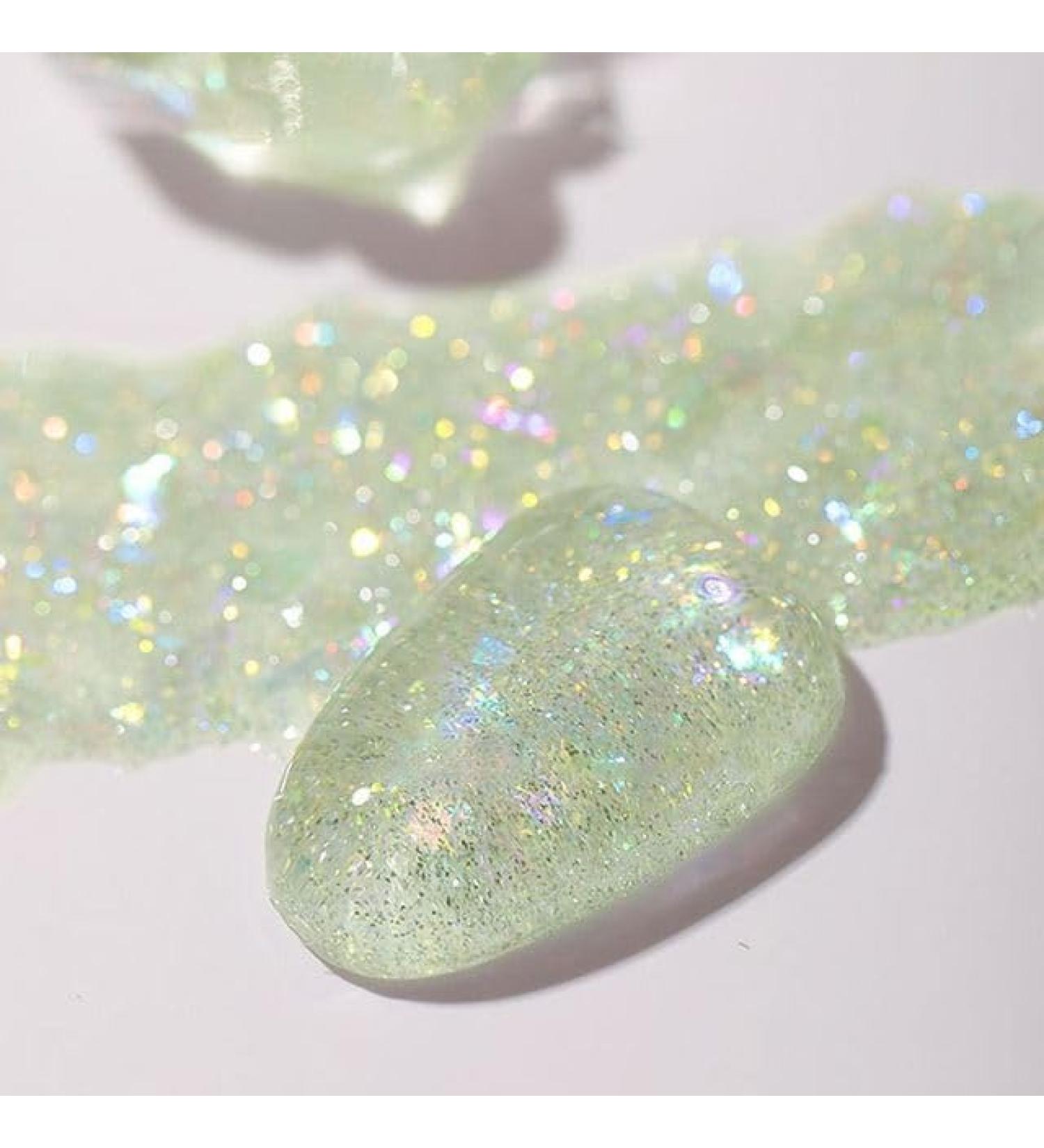 8ml Varnish Lacquer Flash Reflective Sequins Nail Art Gel Nail Polish Gel Broken Diamond Glitter Gel Phototherapy Glue - (Color: 2) - Buy Online on GoSupps.com