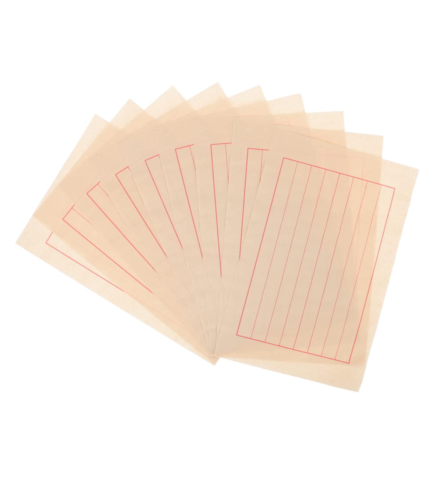 STOBOK 50 sheets Japan Art Paper Zhi Calligraphy Japanese Sumi Stationery Rice Mat Drawing Painting - Buy Online on GoSupps.com