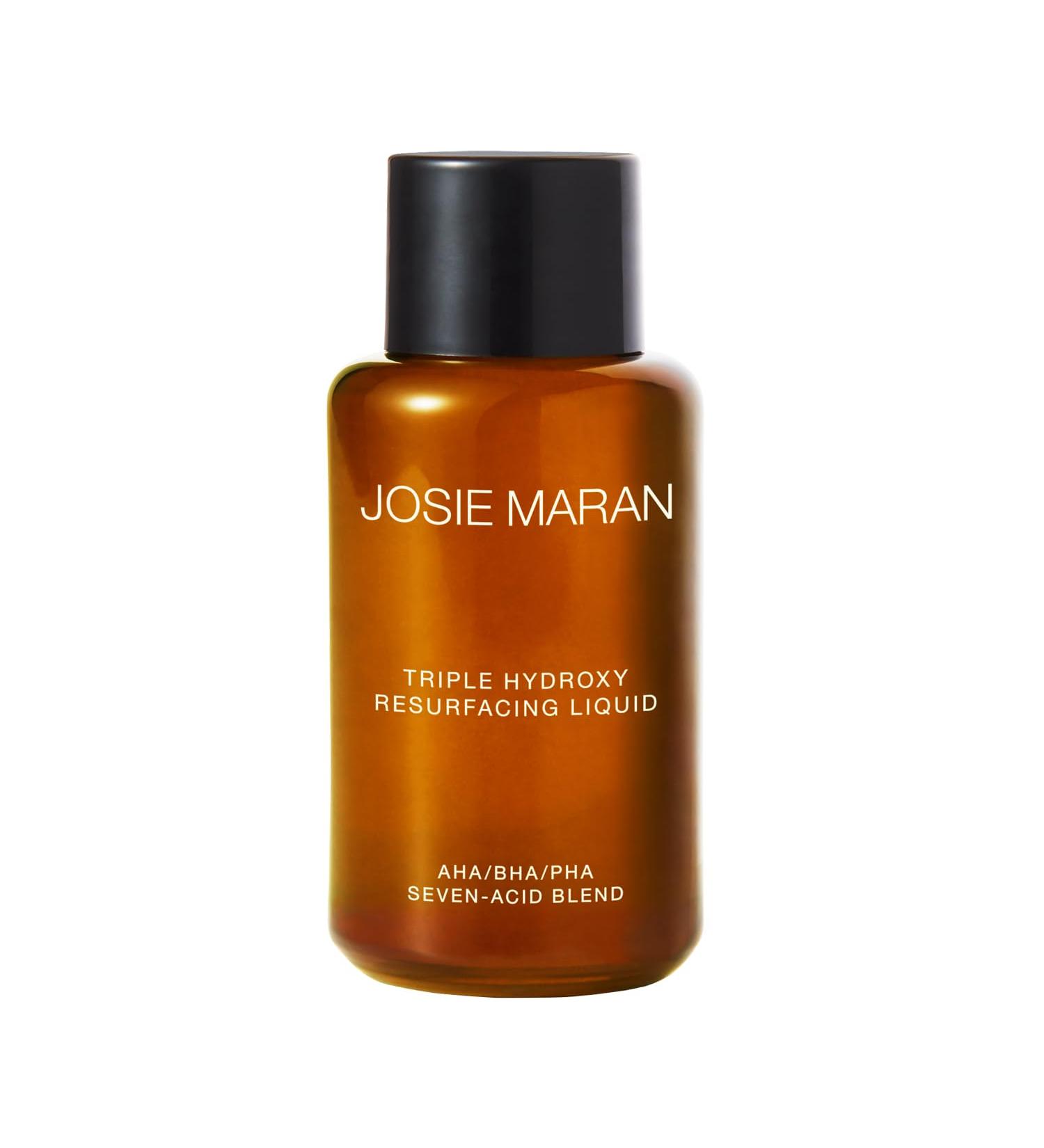Josie Maran Triple Hydroxy Resurfacing Liquid - Anti-Aging Exfoliating Toner with Azelaic Glycolic & Mandelic Acid for Even Skin Tone & Youthful Skin (1.7 oz) - International Shipping Available - Buy Online on GoSupps.com