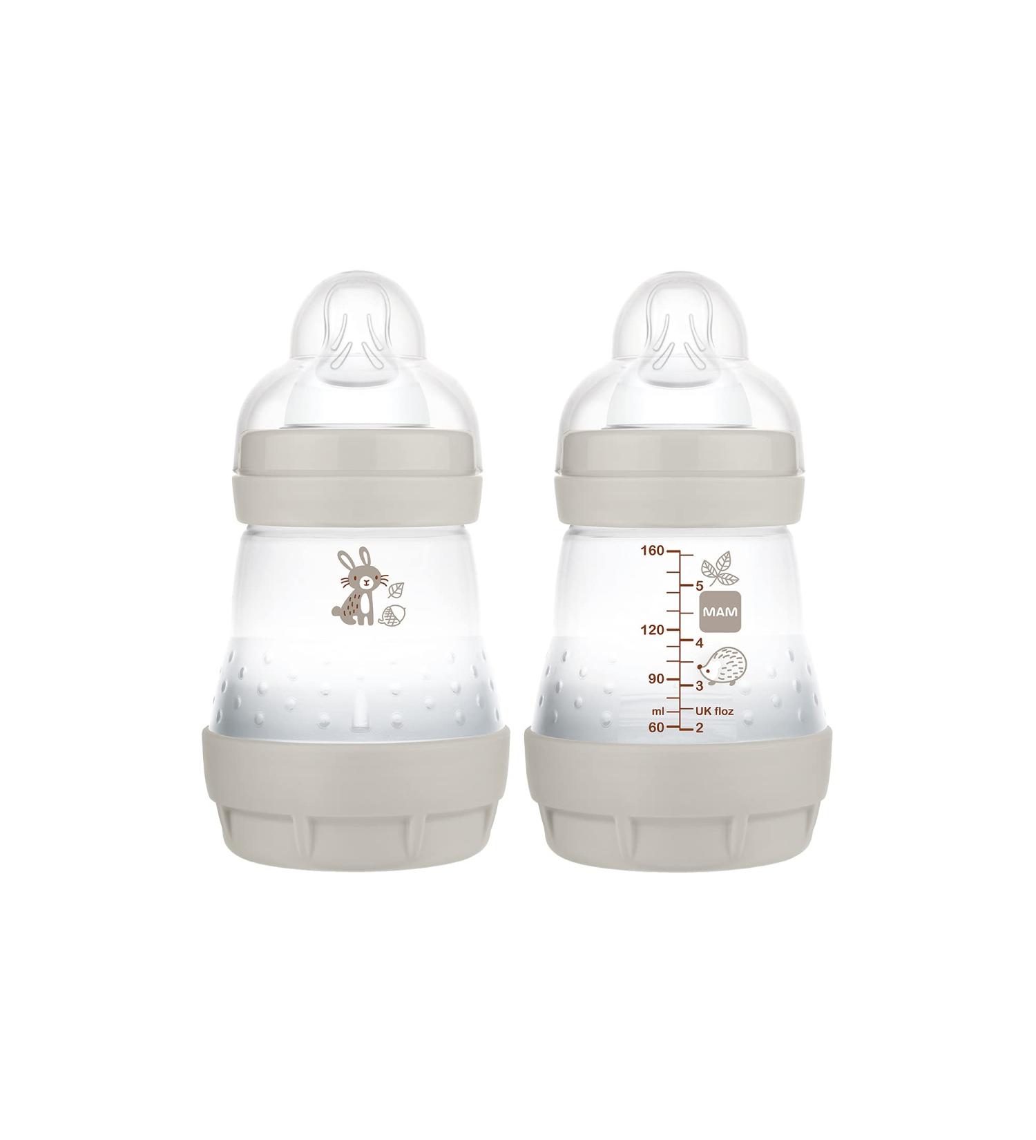 MAM 5 oz. Easy Start Original Matte Colors of Nature 0+ Months Unisex 2 Pack Unisex Bottle - Buy Online on GoSupps.com