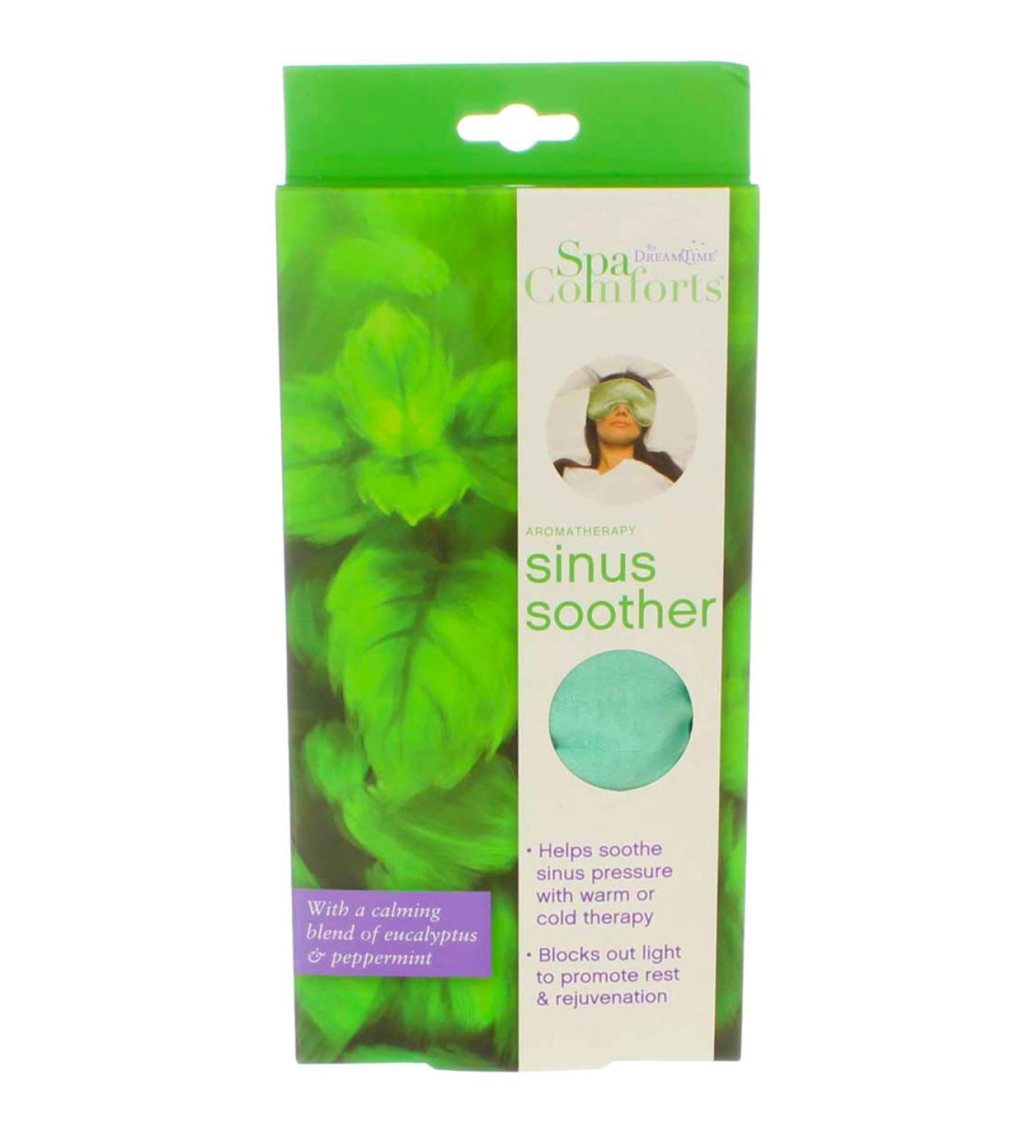 Breathe Easy Microwavable Mask - Spa Comforts | Soothing Relief for Sinus Pressure and Congestion - Buy Online on GoSupps.com