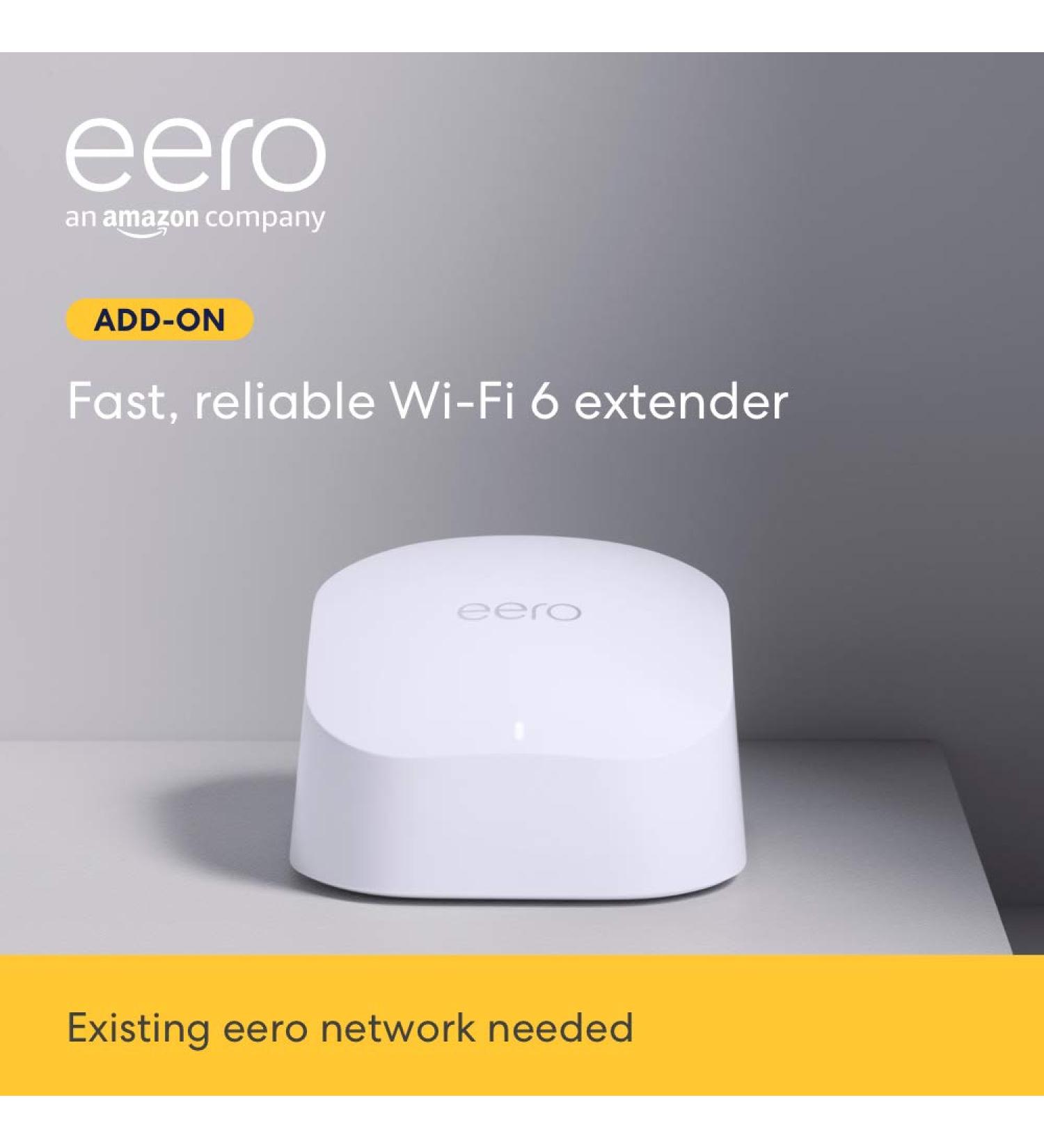 Amazon eero 6 Dual-Band Mesh Wi-Fi 6 Extender - Expand Your Existing eero Network - Buy Online on GoSupps.com