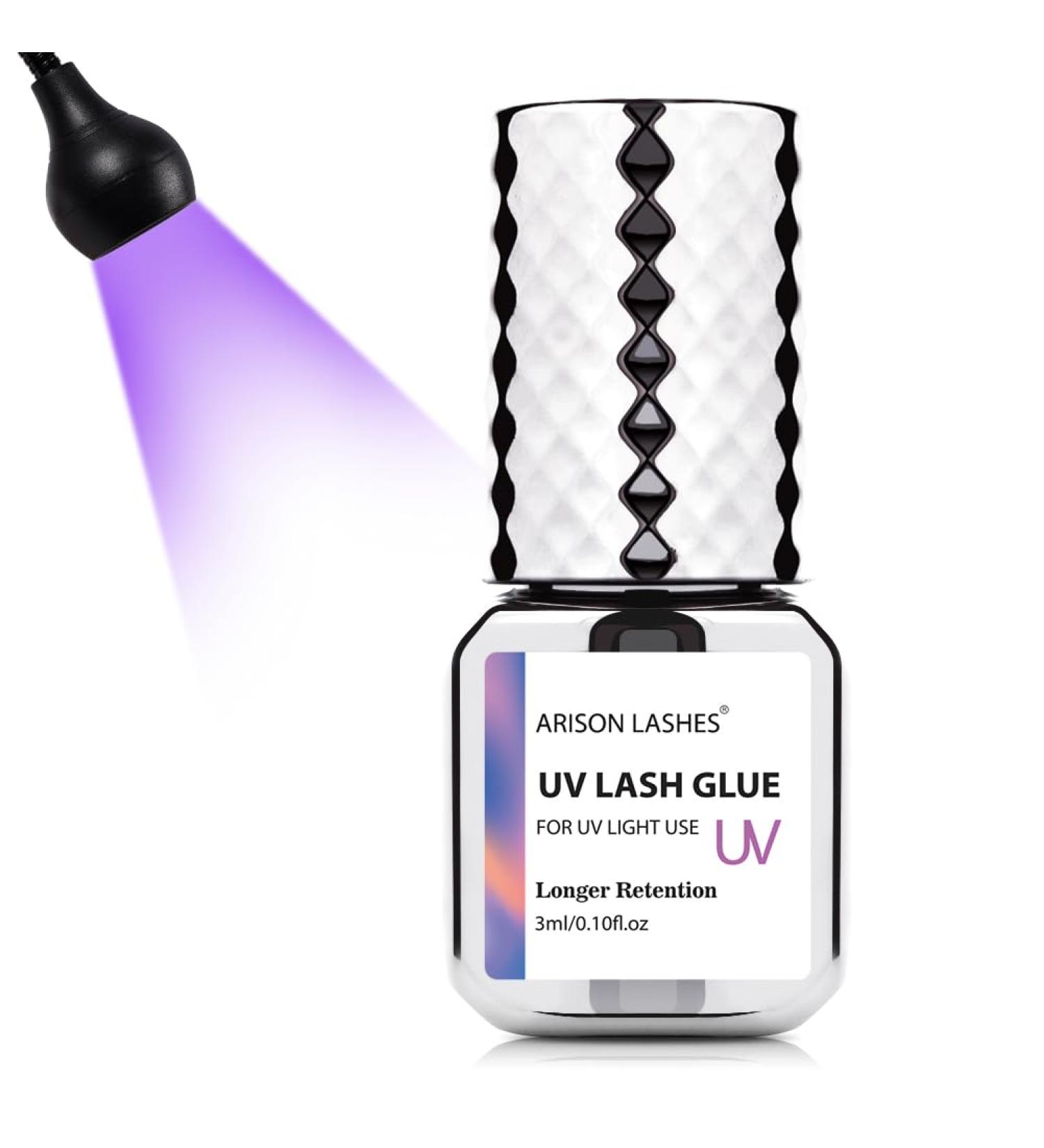 Professional UV Eyelash Adhesive Bond (3ml) | Ultra Violet Lash Cure Gel Glue for Eyelash Extensions - Baiuv Lashglue3 | International Shipping Available - Buy Online on GoSupps.com
