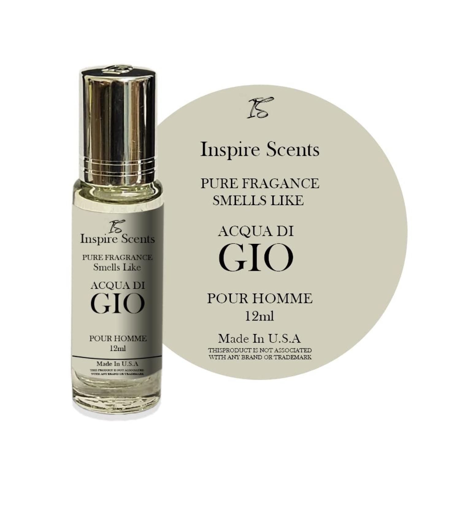 Fragrance Perfume Oils Acqua Di Geo Cologne Roll On Body Oil for Men (Pack of 1) 1.0 Fl Oz - Buy Online on GoSupps.com