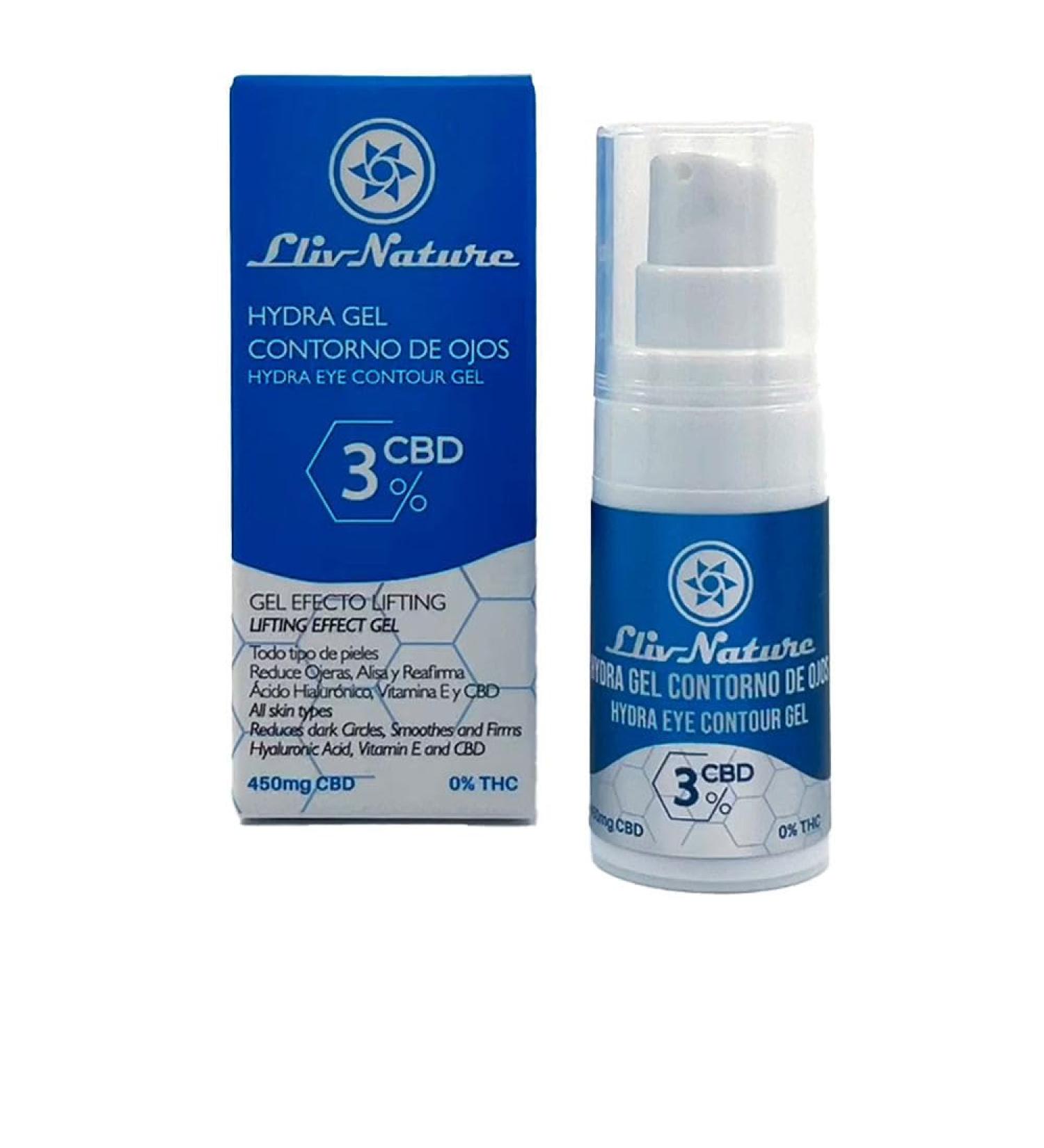LLIVNATURE Hydra Eye Contour Gel 3% CBD 15ml
