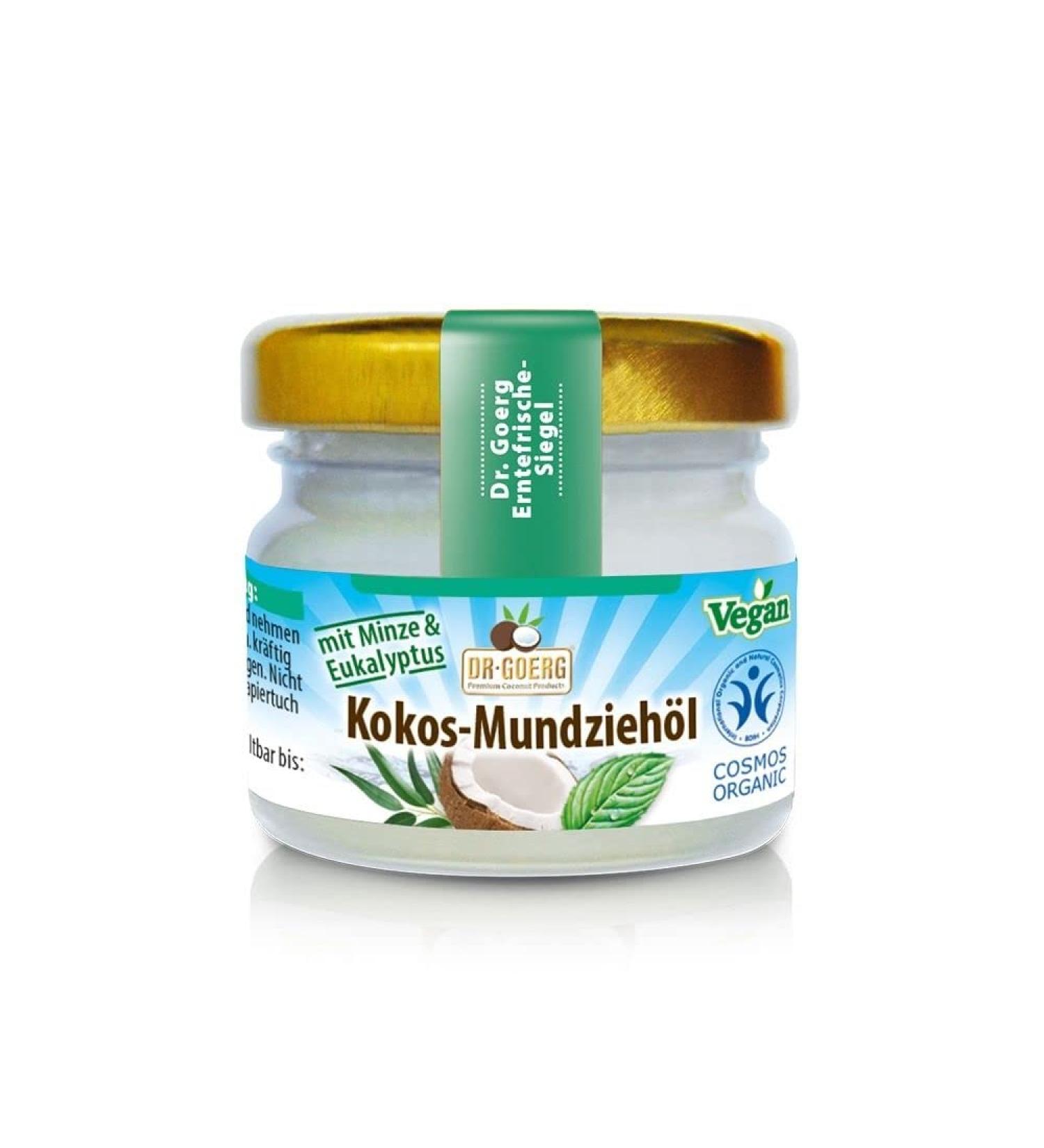 Dr. Goerg Premium Organic Coconut Mouth Oil small 20ml (1)