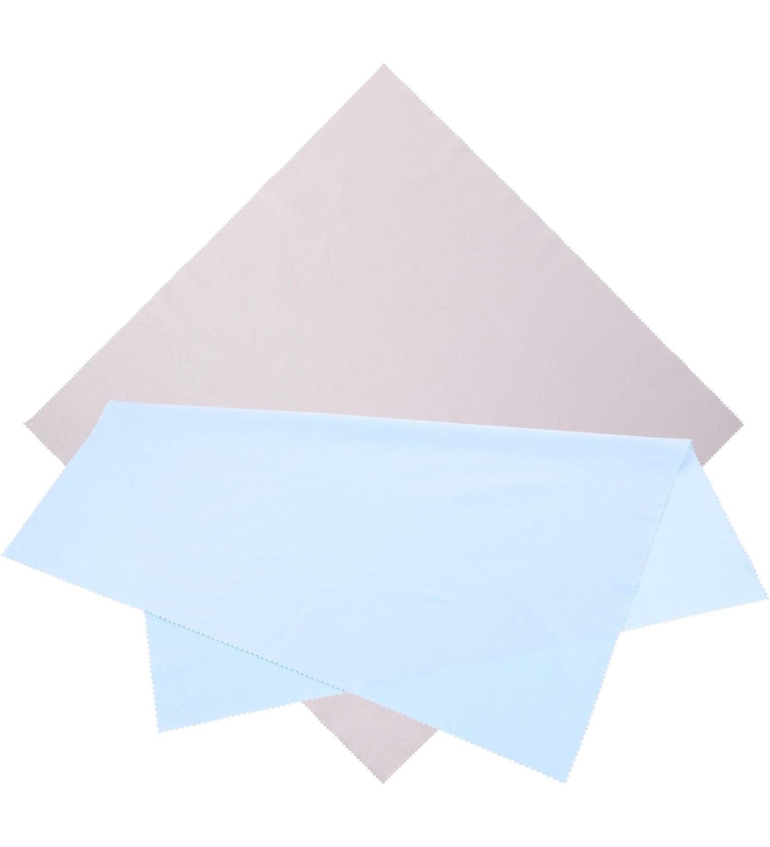 Healvian 2Pcs Reusable Eyeglass Cleaning Wipes & Electronic Screen Cloth - Perfect for Glasses & Screens | International Shipping - Buy Online on GoSupps.com