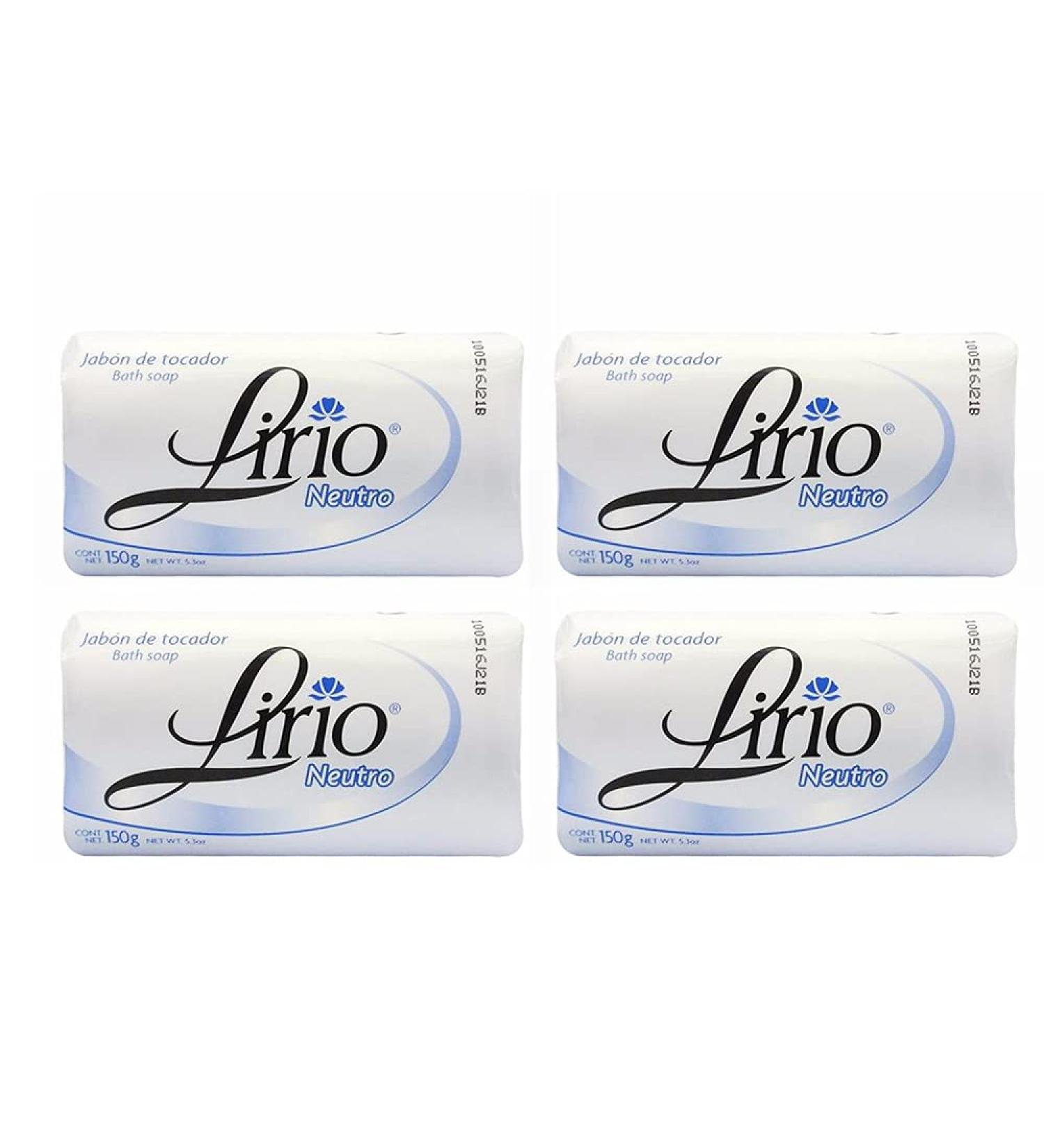 Lirio Soap Neutro - 150G | Gentle Skincare for All Skin Types | Shop Internationally - Buy Online on GoSupps.com