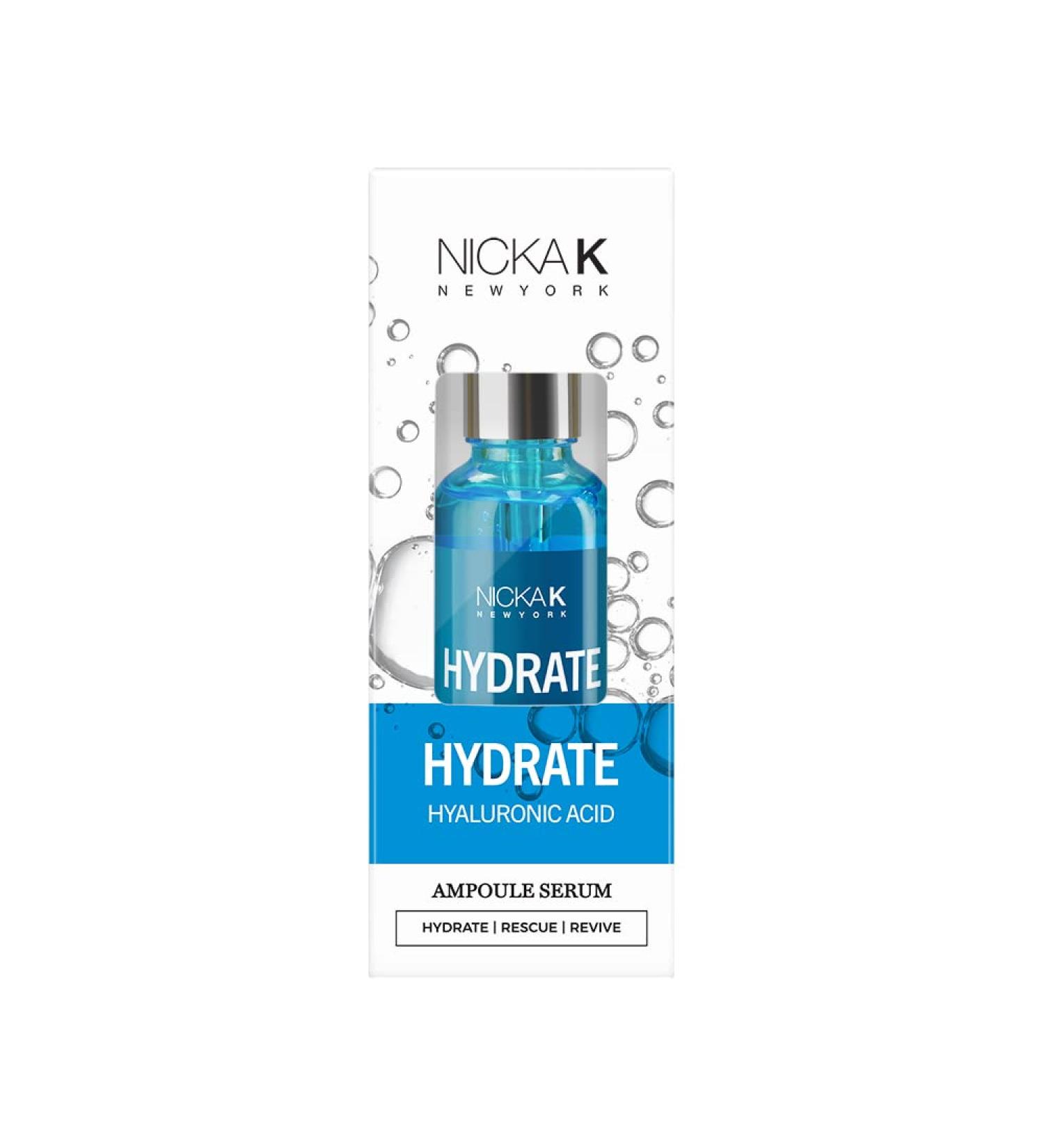 Buy Nicka K Facial Ampoule Serum 1 Fl oz (30 Ml) - Hydrating Serum for Glowing Skin | International Shipping Available - Buy Online on GoSupps.com