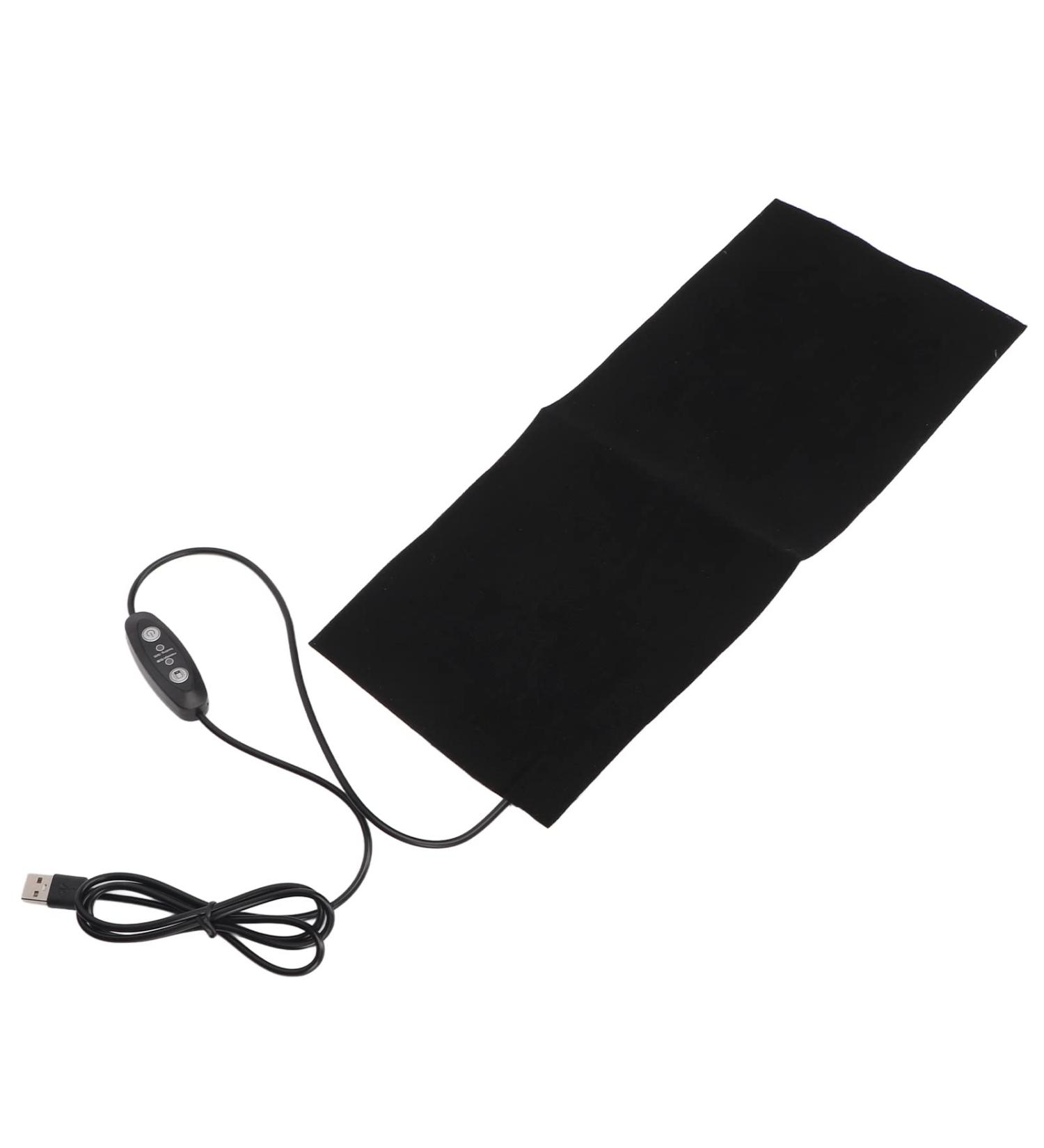 Buy Foldable USB Heating Pad - 9W 5V Adjustable Vibration Massage Washable Electric Cloth Heater for Comfort Anywhere - Buy Online on GoSupps.com