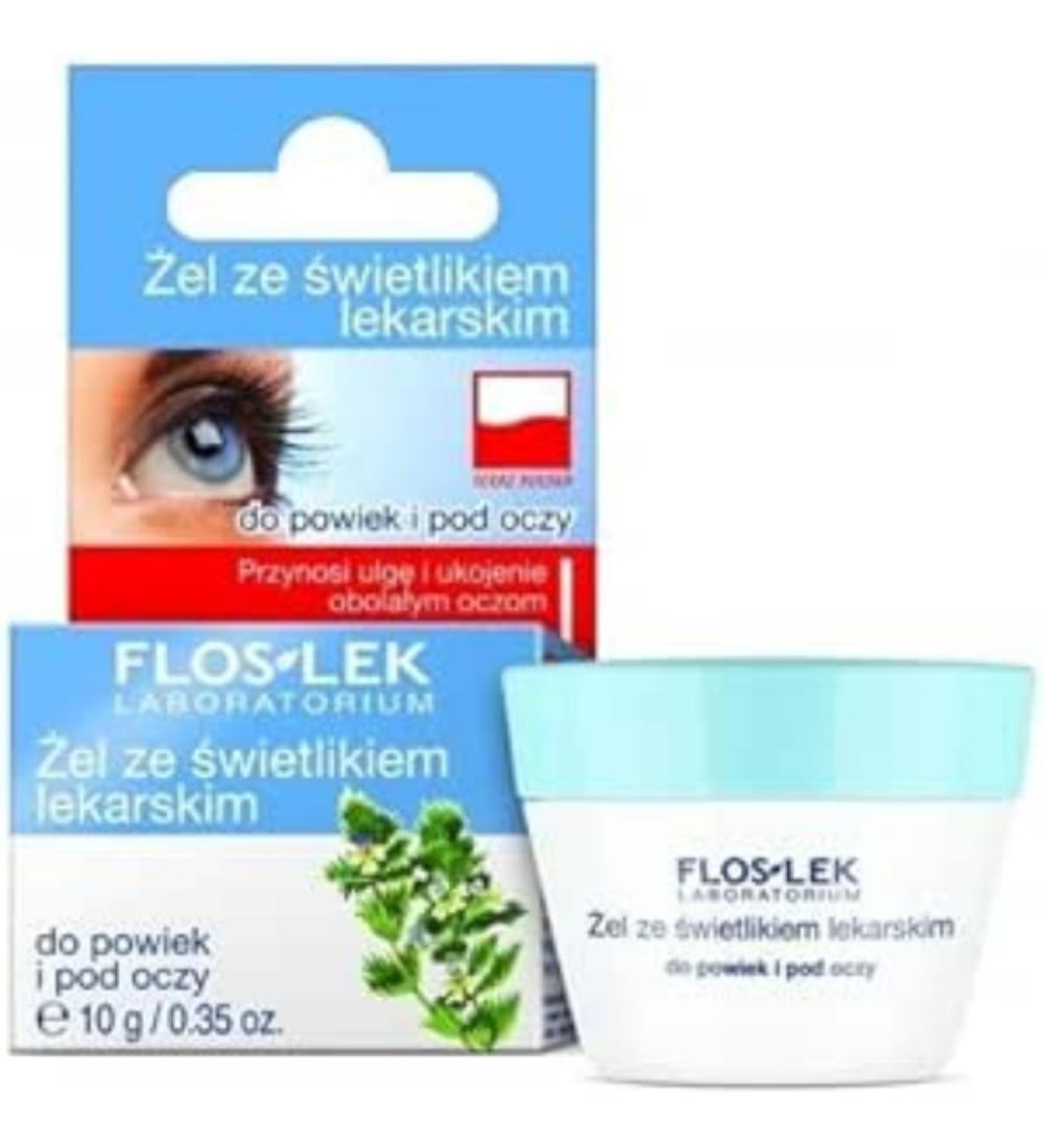 Floslek eye gel with Eyebright 10g